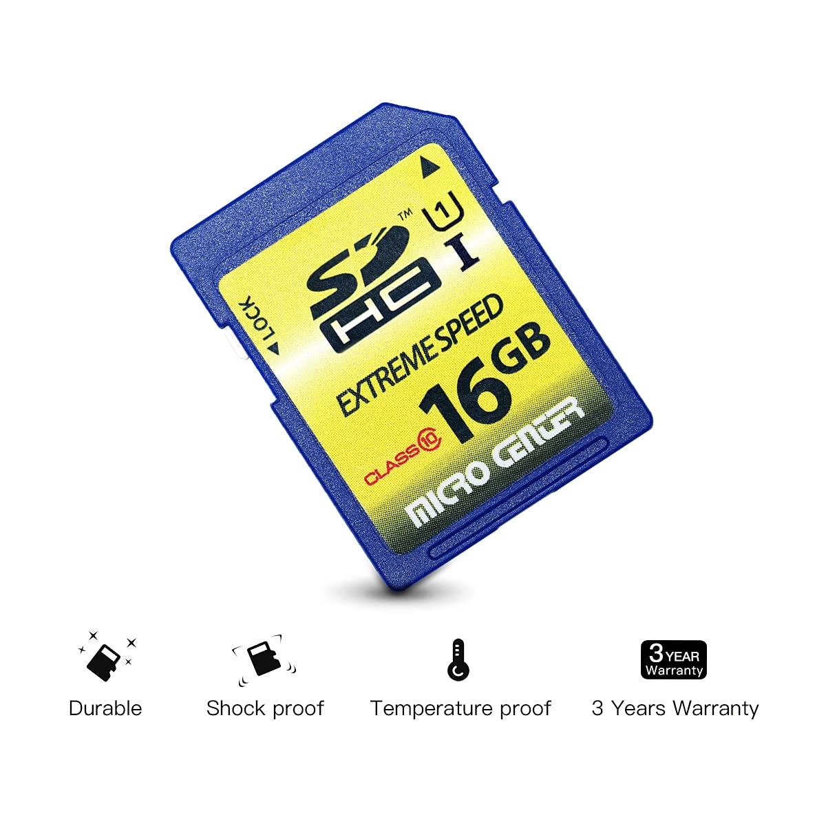 Micro Center 16GB Class 10 SDHC Flash Memory Card SD Card (2 Pack) 16GB x 2 - Image 5