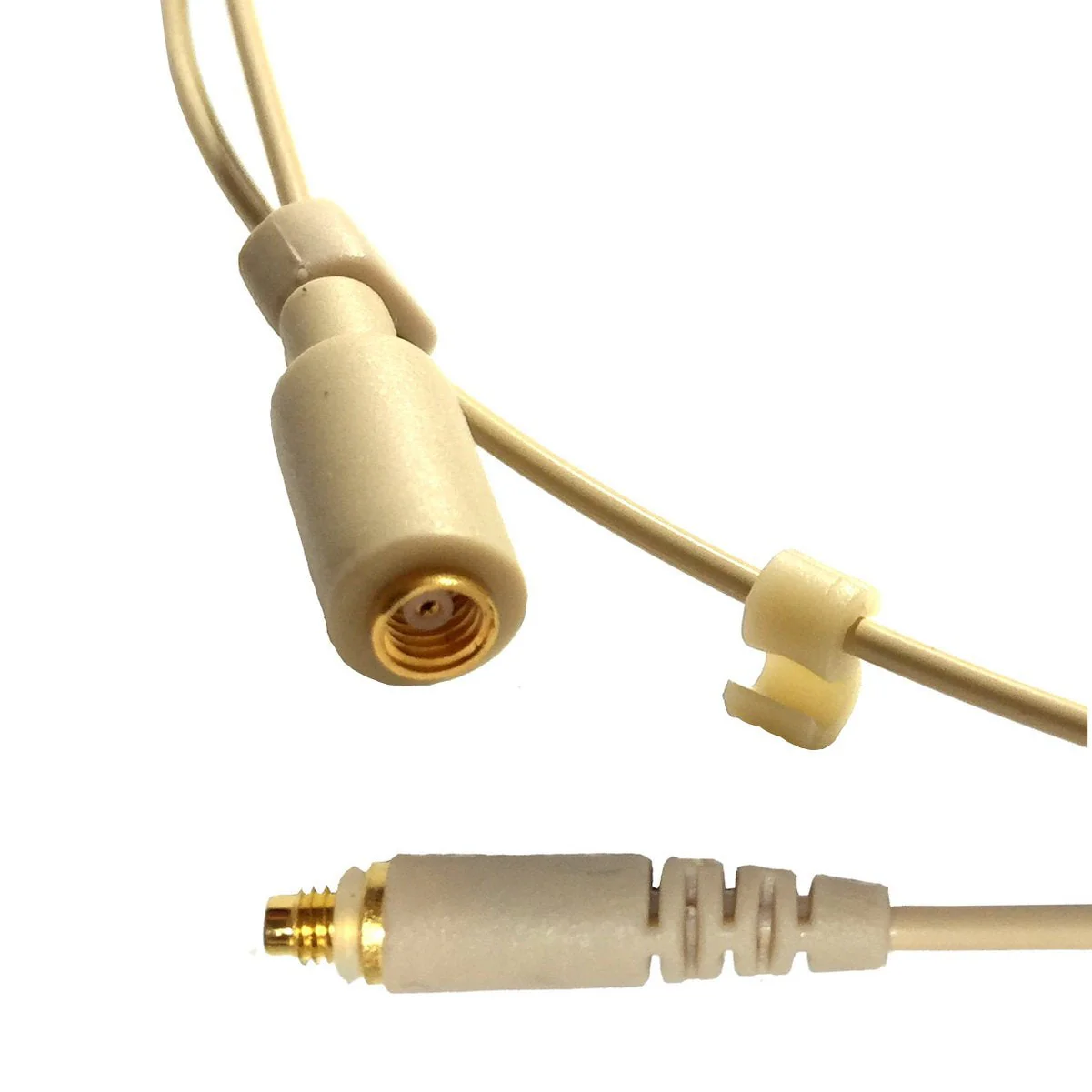 Microdot 4016 Headset Headworn Microphone for SENNHEISER Wireless System- Detachable Cable with 3.5mm Screw Locking Plug - Omidirectional Mic - Image 3