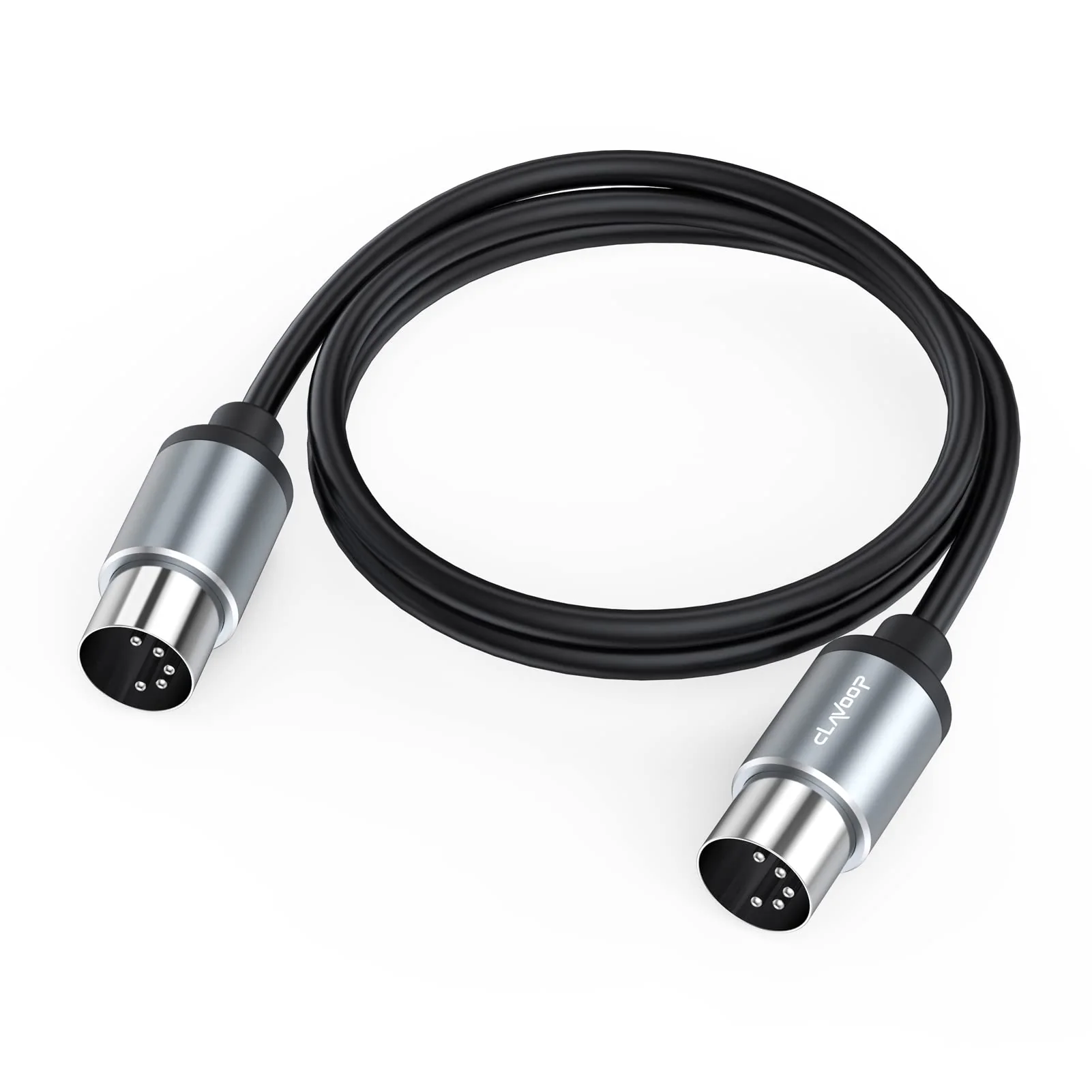 MIDI Cable 3ft, 5 Pin DIN MIDI Cables 3 feet, MIDI Cord Male to Male Compatible with MIDI Keyboard Electronic Piano Electronic Drum Audio Amplifier Multi Effects Synth External Sound Card 1 Pack - Image 8