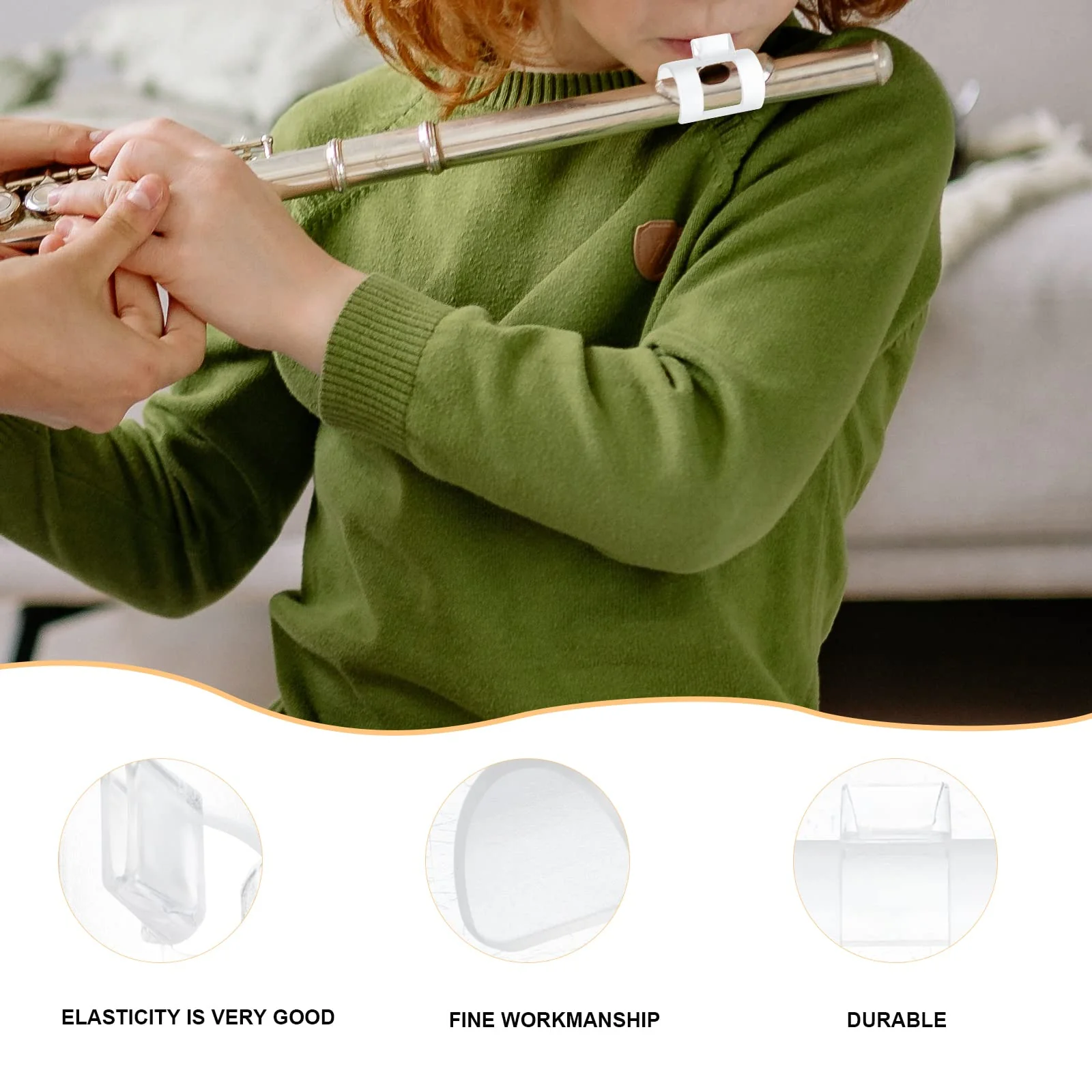 MILISTEN Universal Blow Aid Mouth Creative Flute Trainer Mouth Practical Flute - Image 4