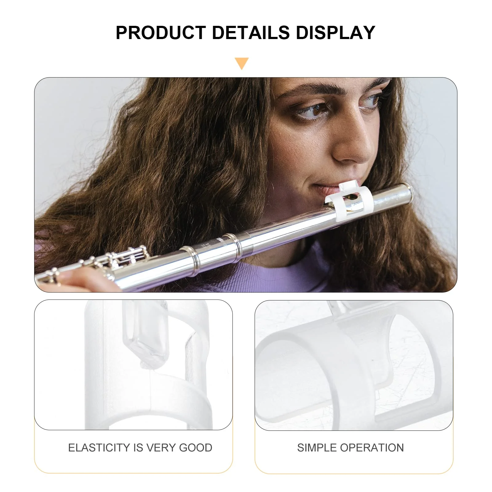 MILISTEN Universal Blow Aid Mouth Creative Flute Trainer Mouth Practical Flute - Image 6