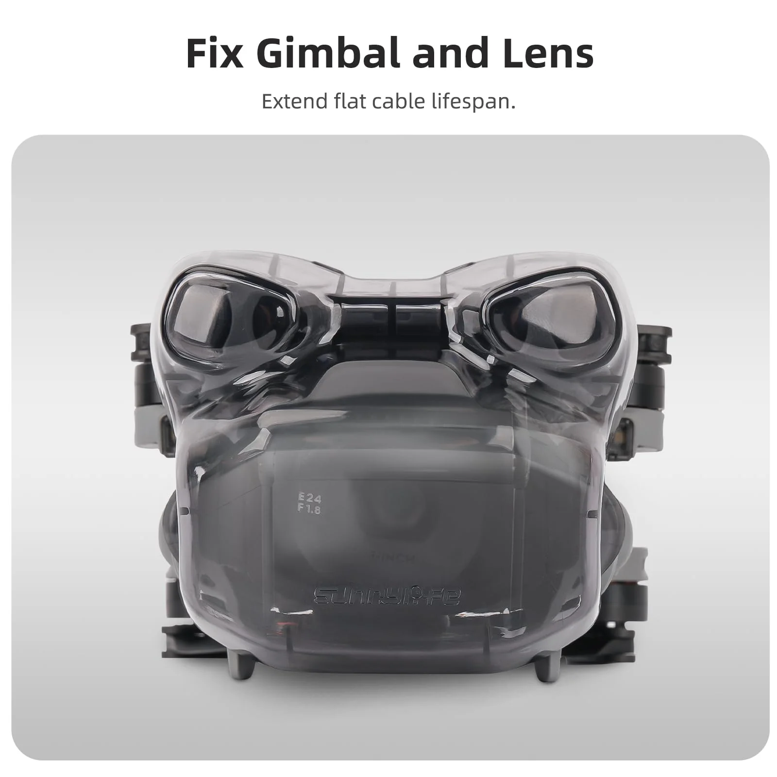 Mini 5 Pro Lens Cap Gimbal Cover Guard Vision System Protector for DJI Mini 5 Pro Fly More Combo - Image 4