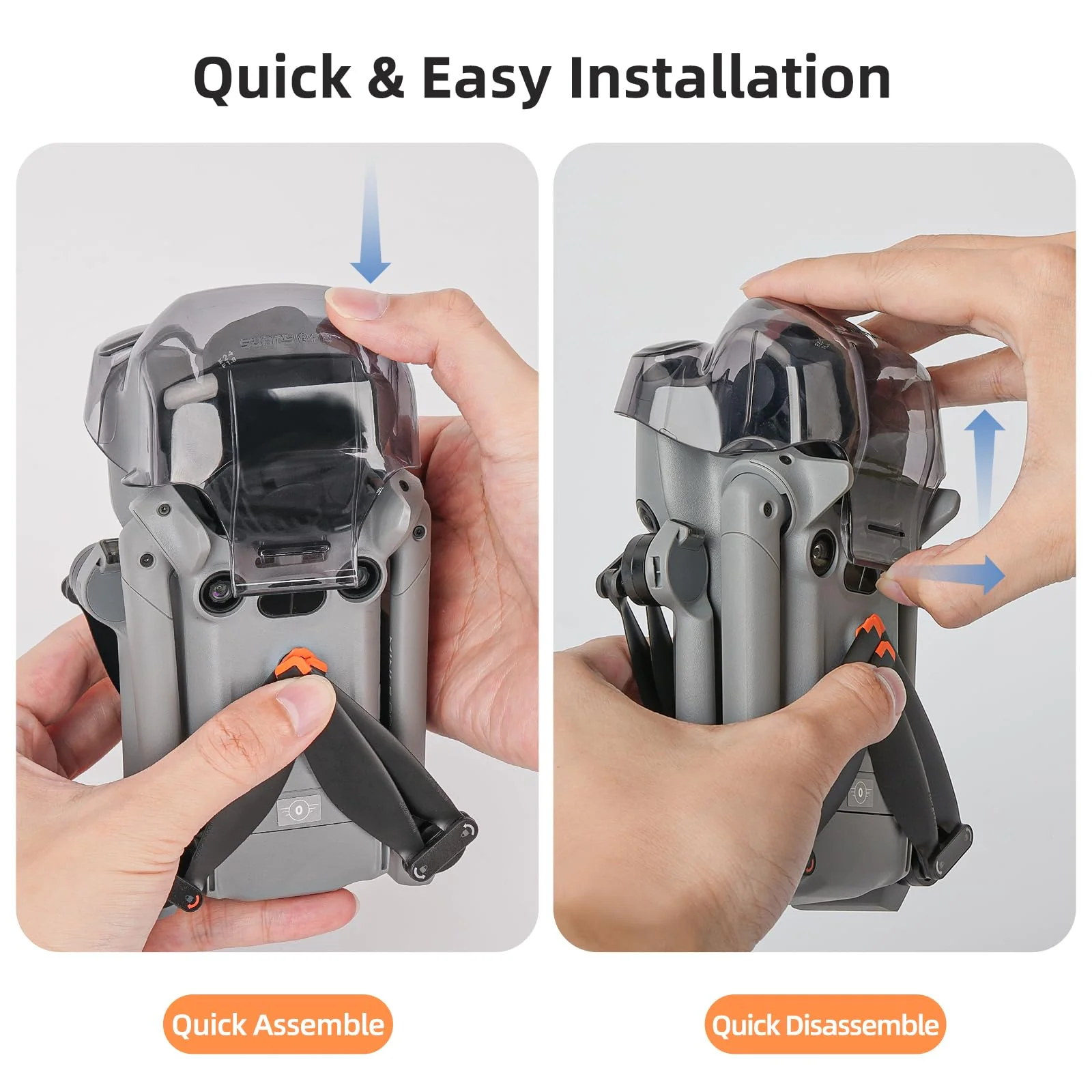 Mini 5 Pro Lens Cap Gimbal Cover Guard Vision System Protector for DJI Mini 5 Pro Fly More Combo - Image 6
