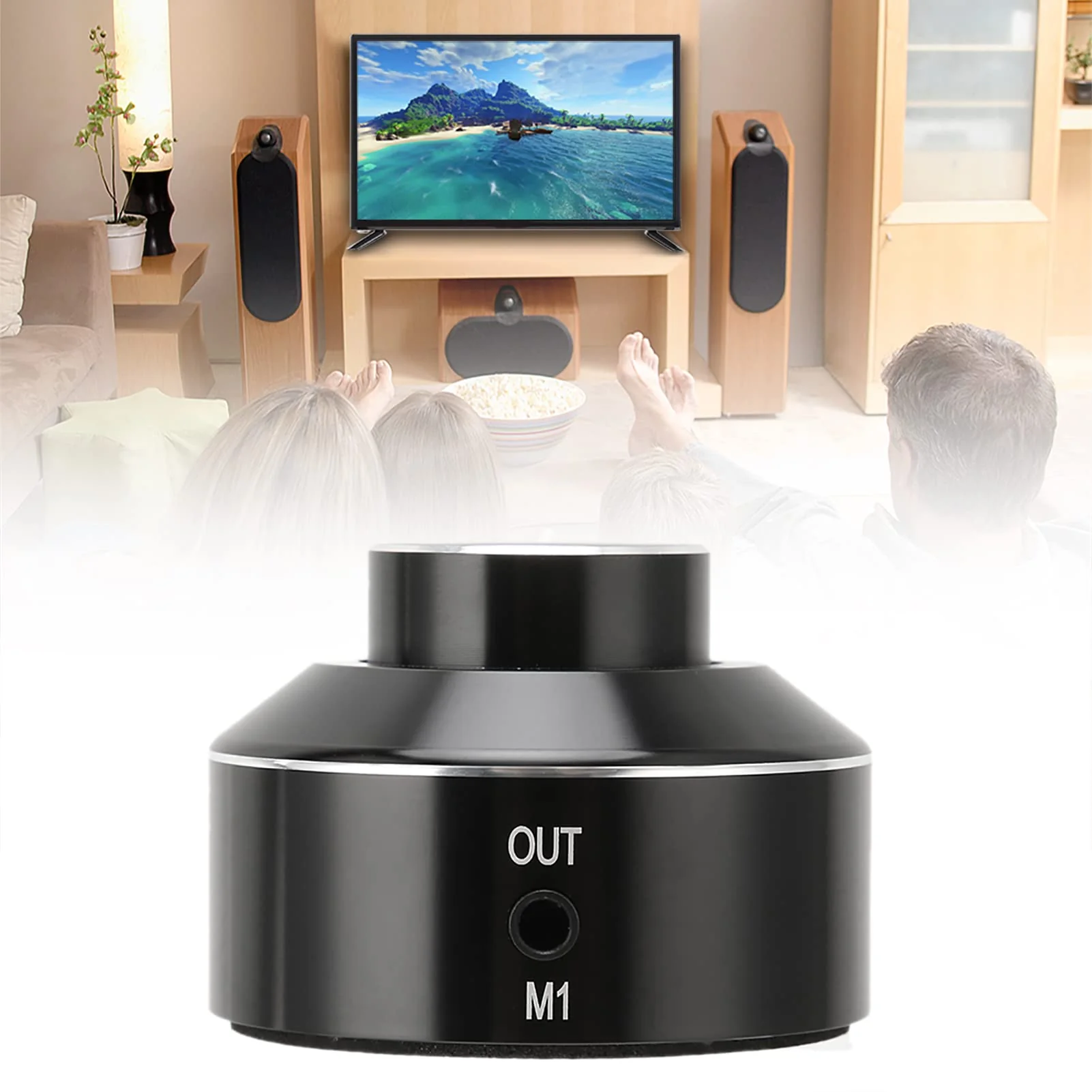 Mini Active Volume Control Knob Volume Controller, 3.5mm Volume Control Knob Speaker Audio Adjuster, for Watching Videos, Weddings, Celebrations, Conferences, etc. - Image 2