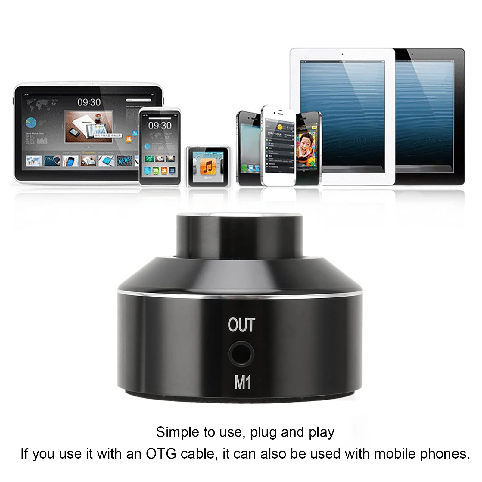 Mini Active Volume Control Knob Volume Controller, 3.5mm Volume Control Knob Speaker Audio Adjuster, for Watching Videos, Weddings, Celebrations, Conferences, etc. - Image 3