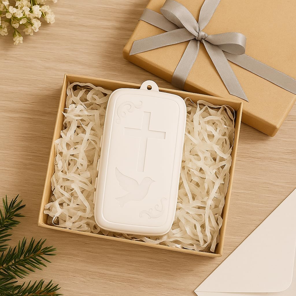 Mini Bible Player with Selected KJV Scriptures, Psalms, Prayers & Hymns, Key-Sized Rechargeable Christian Gift, Ivory White, Not a Full Bible - Image 7