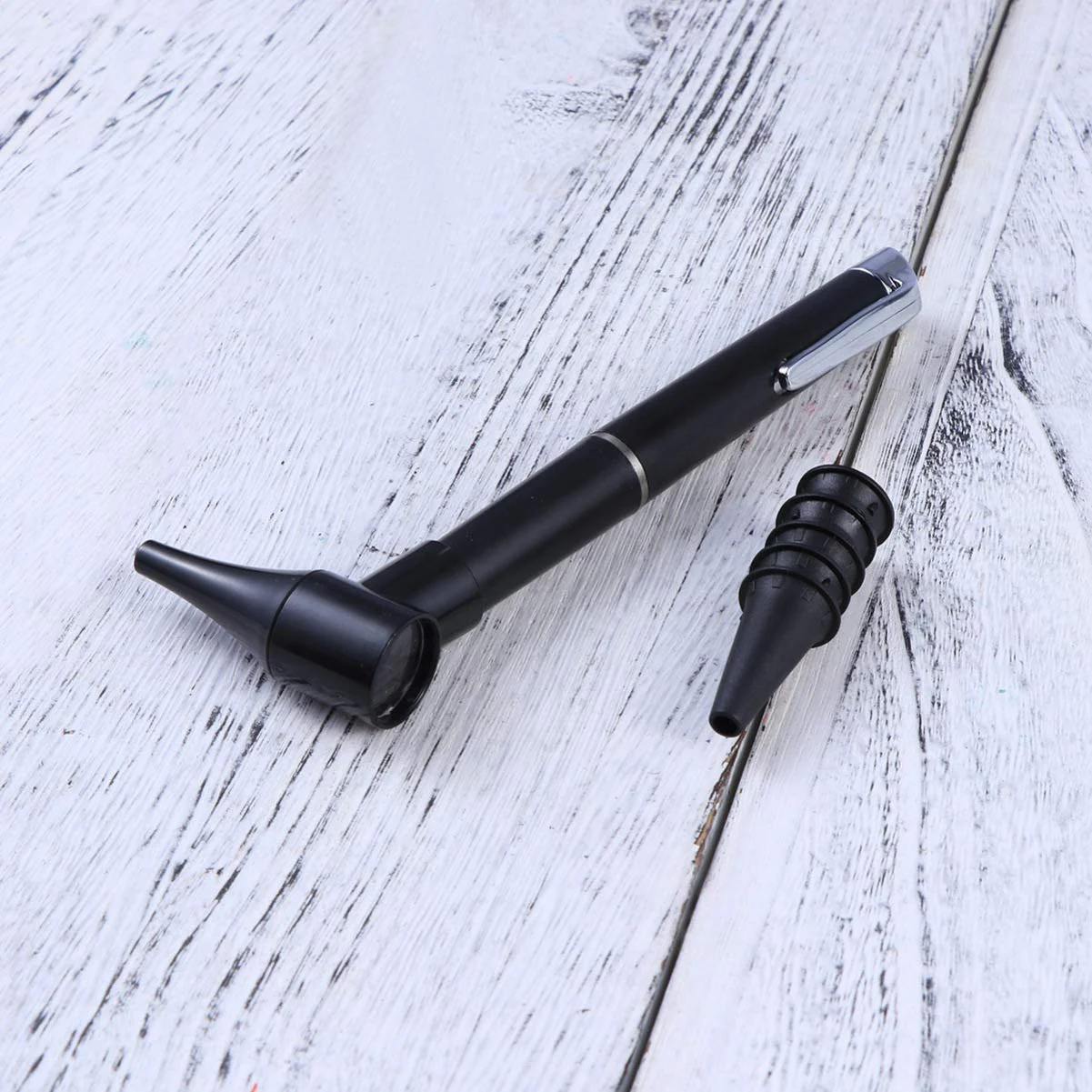 Mini Ear Otoscope Kit 4X Magnification Ear Circumference Portable Ear Sky Otoscope Testing Ear Nose Infection Detector for Students Nurses Home Use without Battery - Image 3
