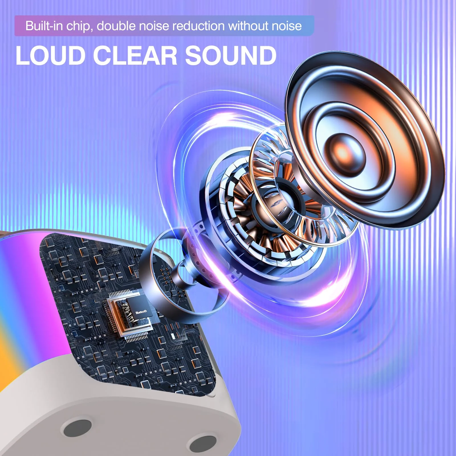 Mini Karaoke Machine for Kids Adults, Portable Bluetooth Karaoke Speaker with 2 Wireless Mics and LED Color Lights, Inside The Car, Party, Home KTV, Birthday for Girls/Boys Ages 3-12+, Beige - Image 5