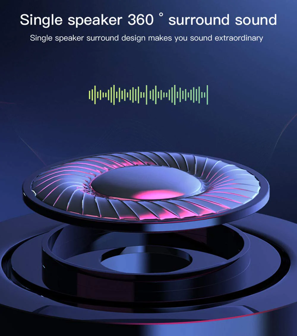 Mini Portable Speakers, 3W 36mm Microphone Speaker Line-in Speaker with 3.5mm Aux Audio Jack and Plug in Clear Bass Micro for Smart Phone, pad, tablet, Laptop, Computer. - Image 4