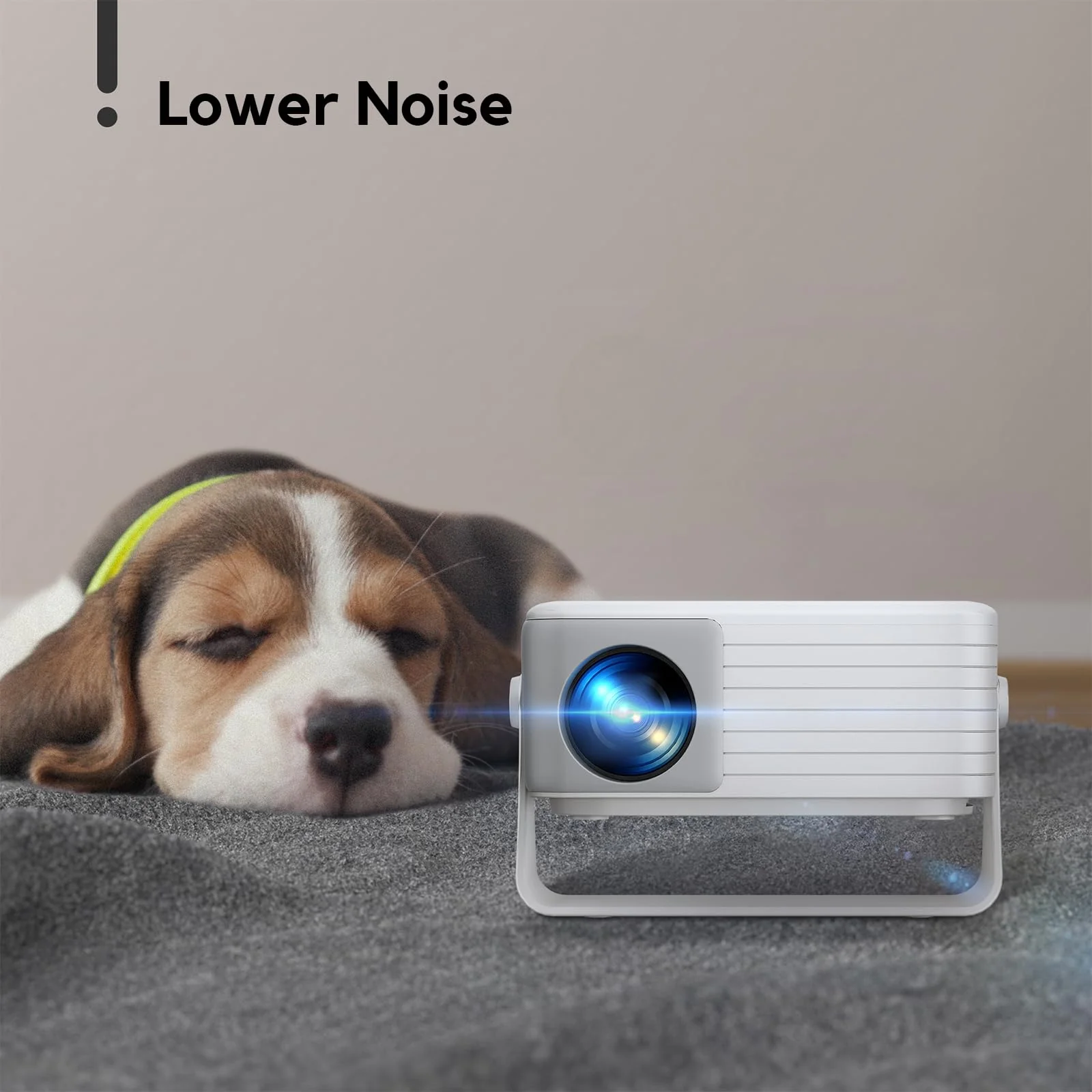 Mini Projector with WiFi and Bluetooth, AKIYO 2026 Upgraded Projector 1080P Support, 360° Rotating, Portable Projector for Home Theater/Outdoor, Compatible with iOS/Android/Laptop/PS5 - Image 8