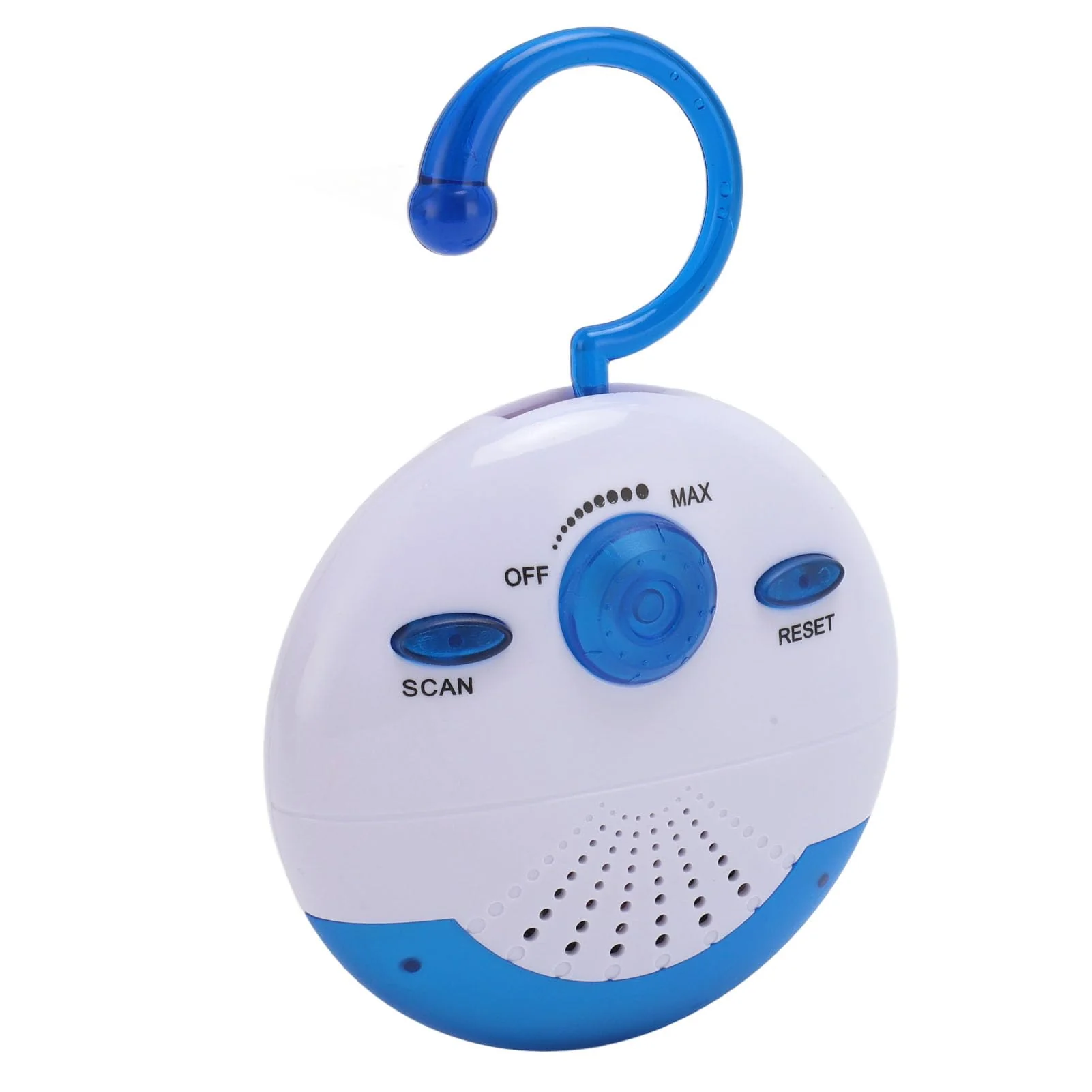 Mini Shower Radio, AM FM Radio Waterproof, Portable Battery Powered Radio with Hook, Built in Speaker, for Bathroom Shower - Image 5