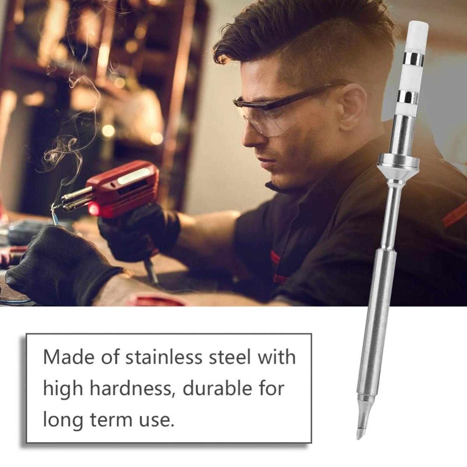 Mini Stainless Steel Soldering Tips Replacement Soldering Iron Tips TS-BC2 for TS100 Soldering Iron - Image 4