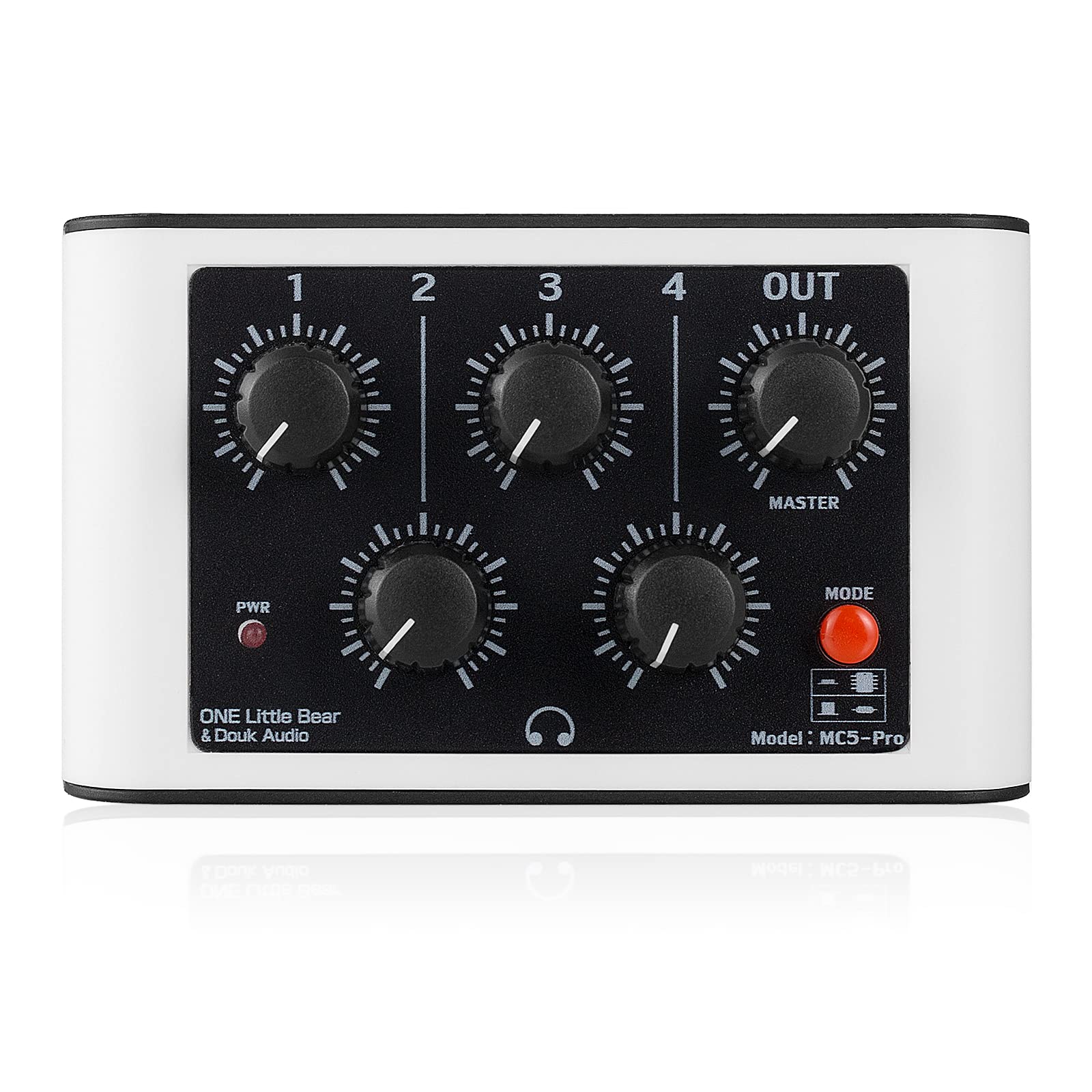 Mini Stereo 4 Channel Line Mixer Headphone Monitoring Club Live Studio Recording - Image 4