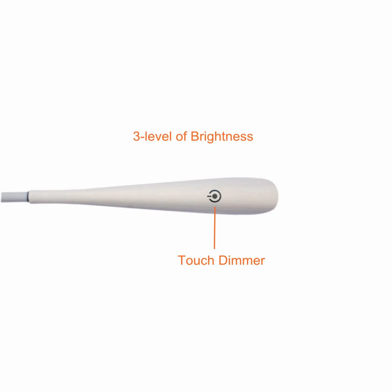 Mini USB Light for Laptop, Flexible USB Keyboard Light, Dimmable USB Lamp(14-LED-Bead, 3-Level Adjustable Brightness, On/Off Touch Switch, White) - Image 3