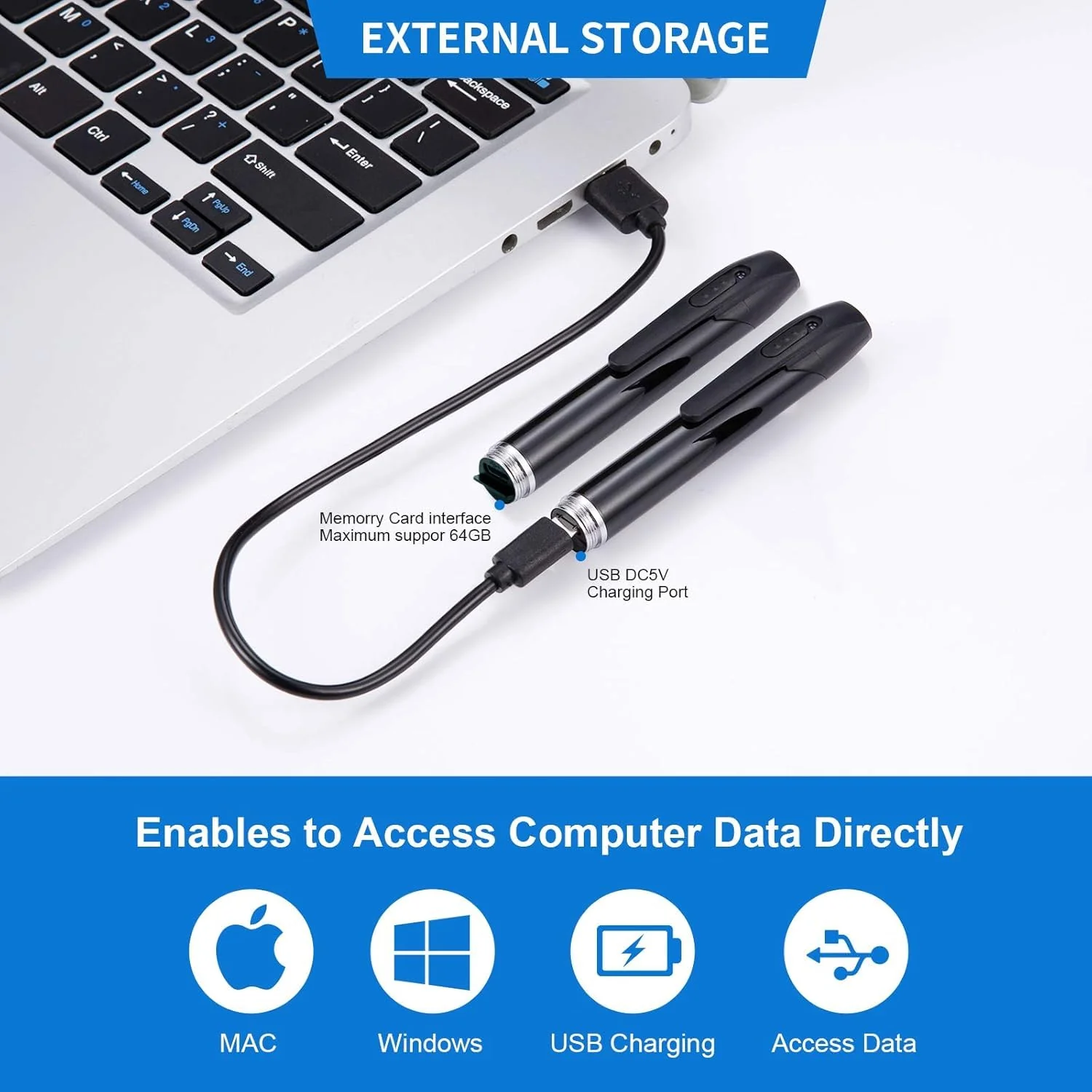Mini Video Camera,32GB Hidden Camera Spy Camera，1080P Portable Mini Nanny Video Surveillance Camera Suitable for Home, Office, and Meeting Recording【Supports 256GB SD Card】 - Image 4