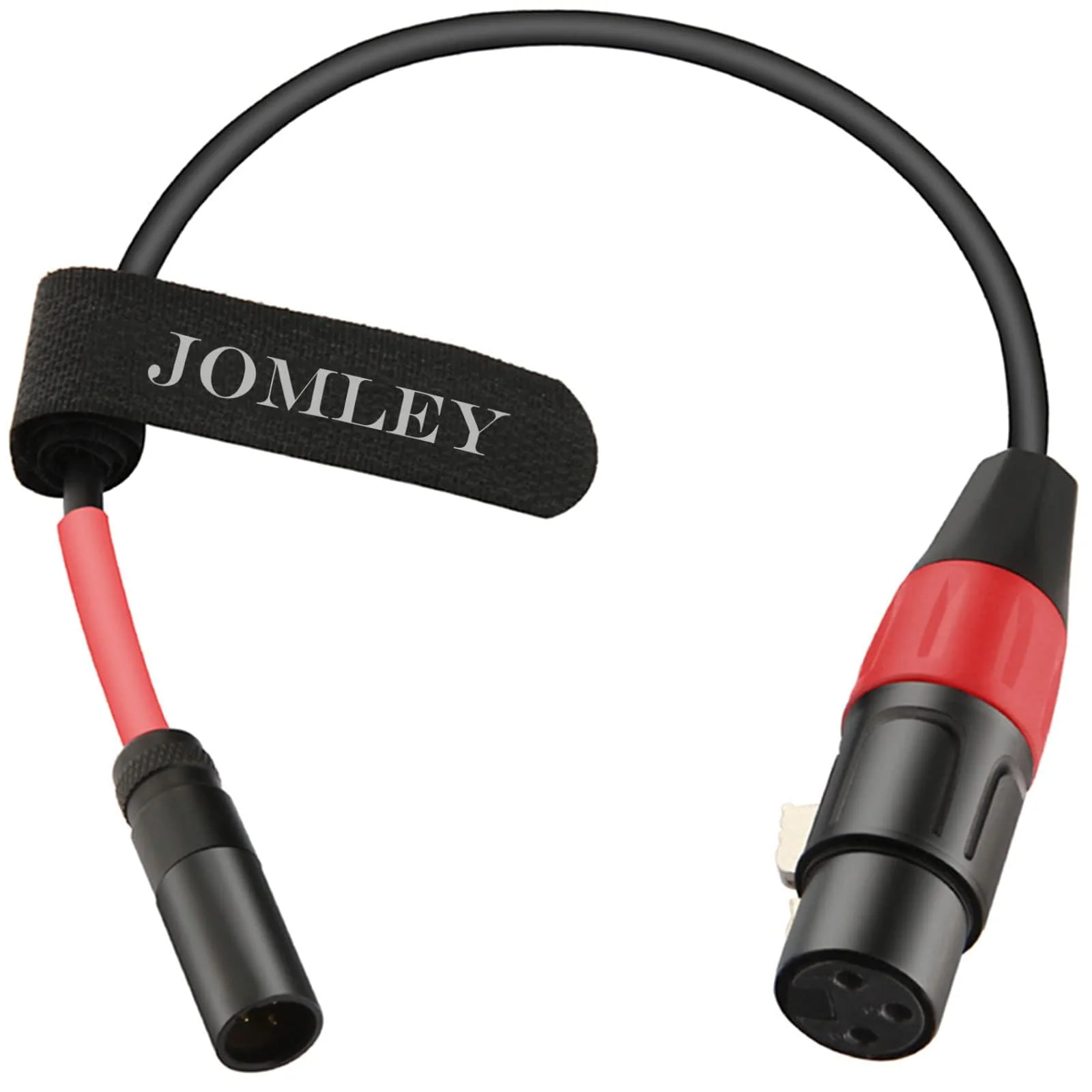 Mini XLR Male to XLR Female Microphone Audio Cable for Blackmagic Pocket 4K Camera Video Assist 4K - 1ft (Pack of 2) 1 feet (Pack of 2) - Image 2