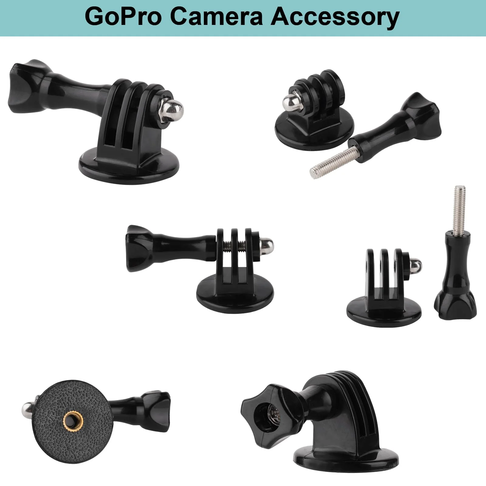 Mippko Magnetic Camera Mount for GoPro Hero/Insta 360 / DJI OSMO/AKASO Action Camera,3.46 inch Diam Magnetic Rubber Coating Base,10 inch Length Adjustable Aluminum Alloy Arm - Image 8