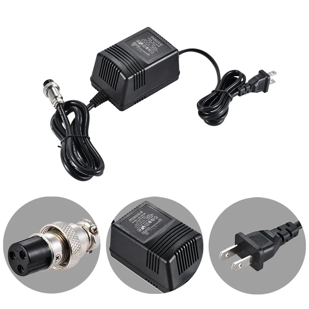 Mixer Power Supply Mixing Console AC Adapter 3-Pin Connector Pedalboard Power Supply 17V 600mA 110V Input US Plug for Yam-ha F4/F7/6FX/MG82X - Image 5