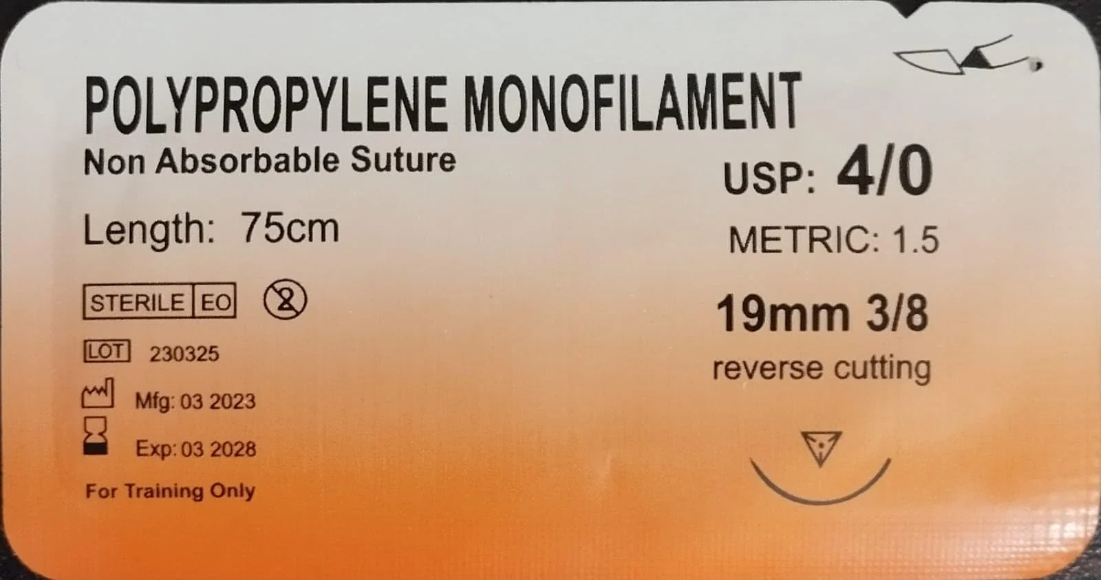 MJW Suture Threads - Pack of 15, Ideal Suture Practice Thread for Medical and Veterinary Medicine Students, Suture Practice - 4/0 Braided and Monofilament Practice Seams - Image 9