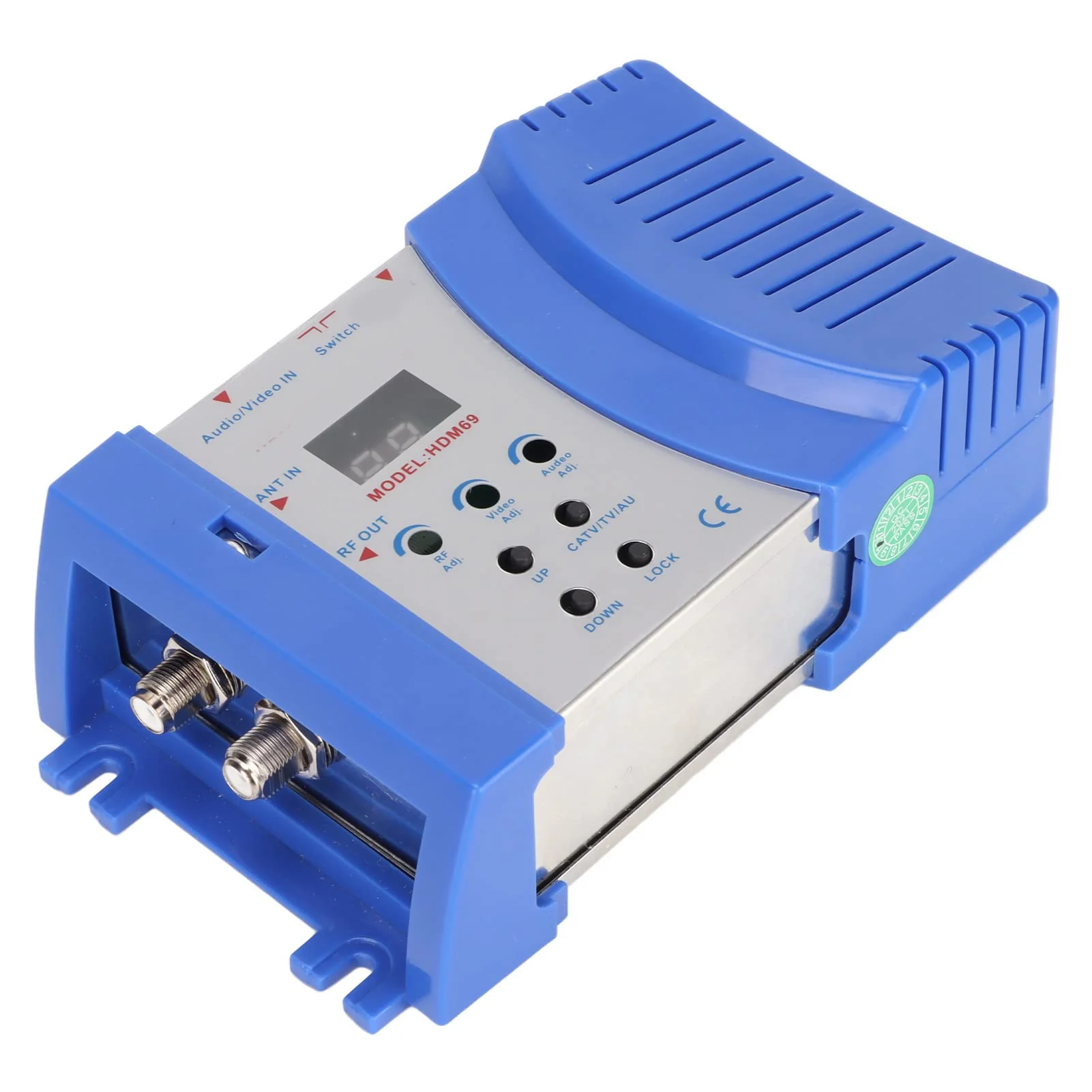 Modulator RF Converter, /AV to RF HD Modulator, VHF UHF Demodulator Adapter Support PAL/NTSC TV Format Output for Home TV, Plug and Play(1080P) - Image 8