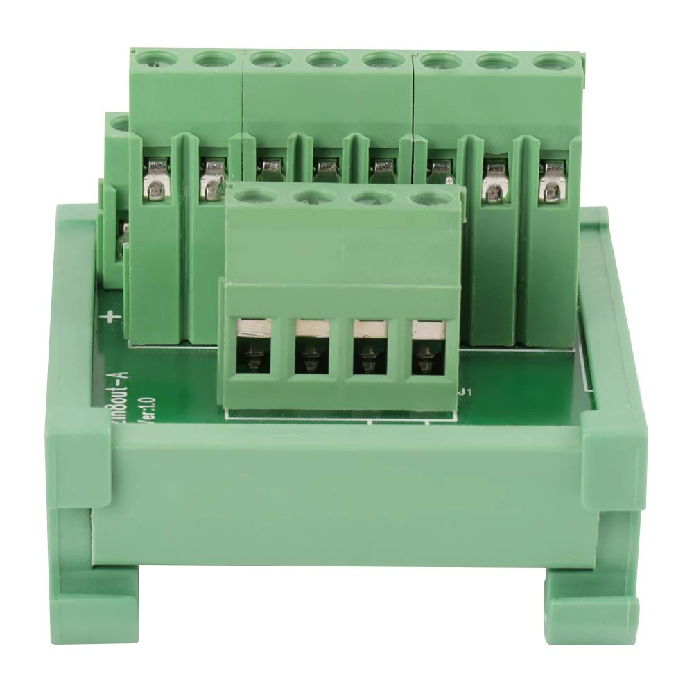 Module Board 2 in 8 Pin Module Breakout Board DIN Rail and Panel Mount Power Distribution - Image 7