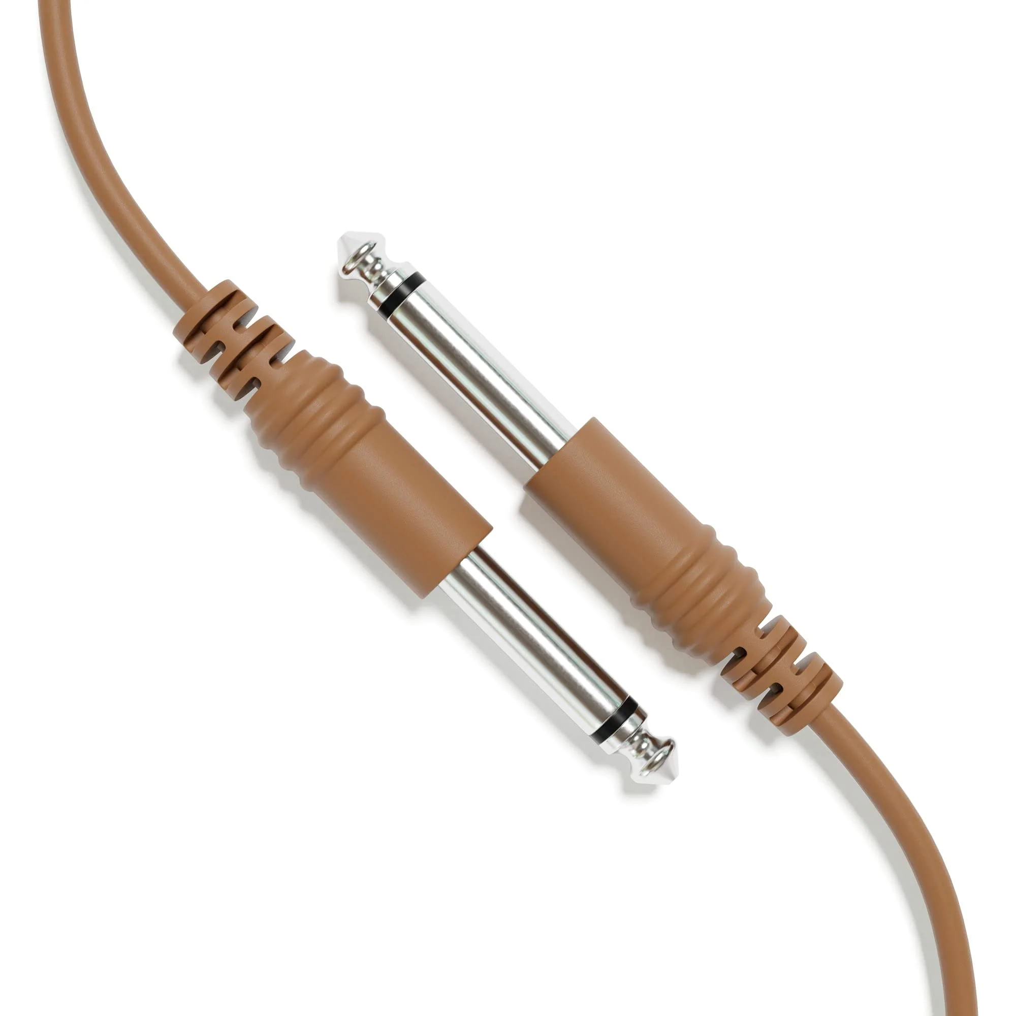 Mono Instrument Guitar Cable - Patch Lead TS 6.35mm 1/4" - Eurorack Synth Synthesizer [12-Pack | 150 cm - 59.06"] 150 cm - 59.06" 12-Pack - Image 5