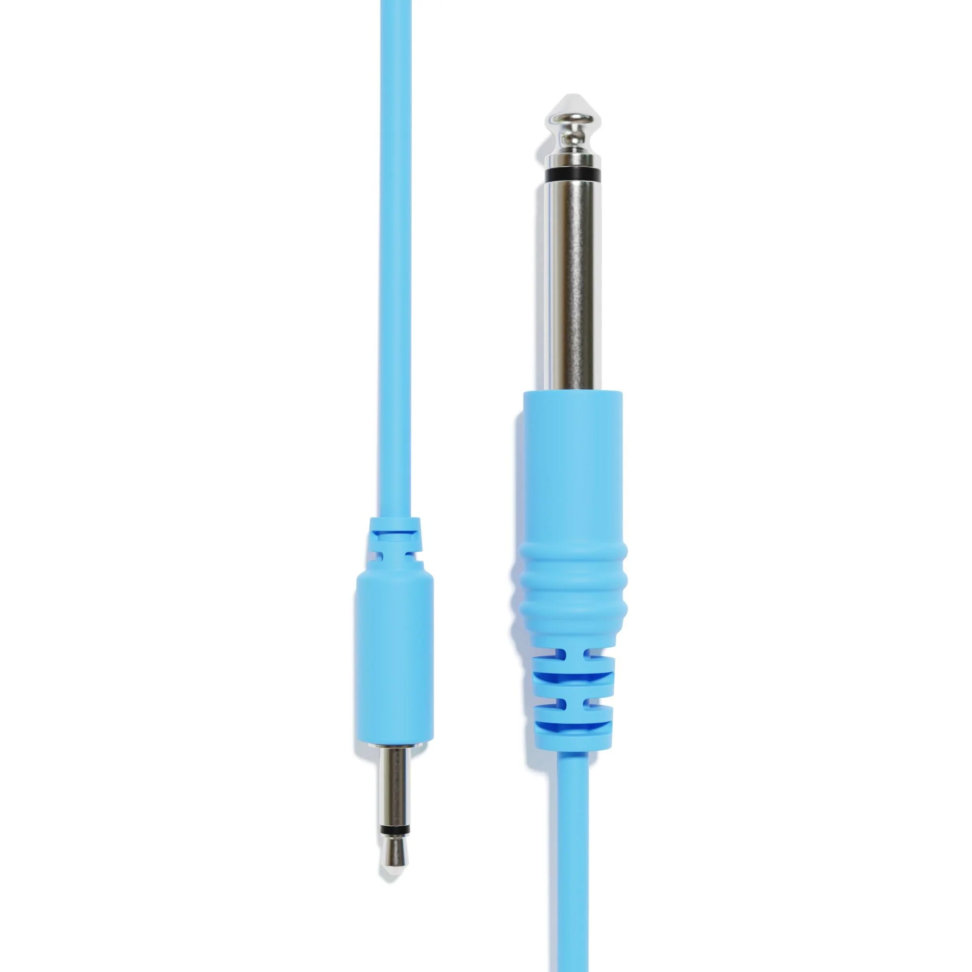 Mono Patch Cables - TS 3.5mm 1/8" to 6.35mm 1/4" [6A-Pack | 150 cm - 59.06"] 150 cm - 59.06" 6A-Pack - Image 4