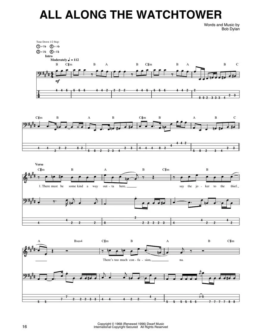 Monster Book of Rock Bass Tab Play It Like It Is | Bass Guitar Songbook with Note-for-Note Transcriptions | Includes Money, Layla, Detroit Rock City and More | Cherry Lane Music - Image 6