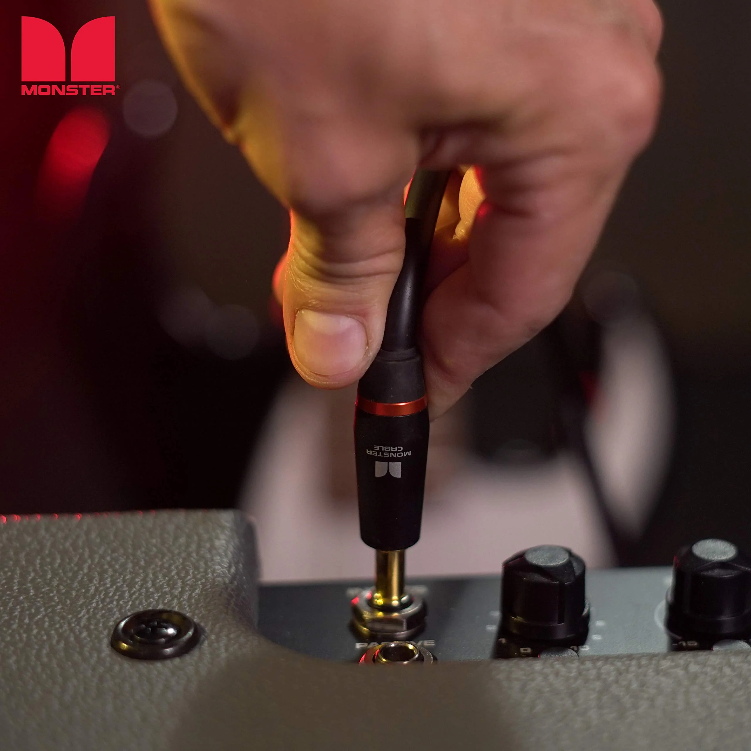 Monster Prolink Bass Instrument Cable. 12 ft Guitar Cable. Straight to Straight Bass Guitar Cable. 95% Copper Braided Shield Cable Bass Guitar. Bass Guitar Cable. - Image 7