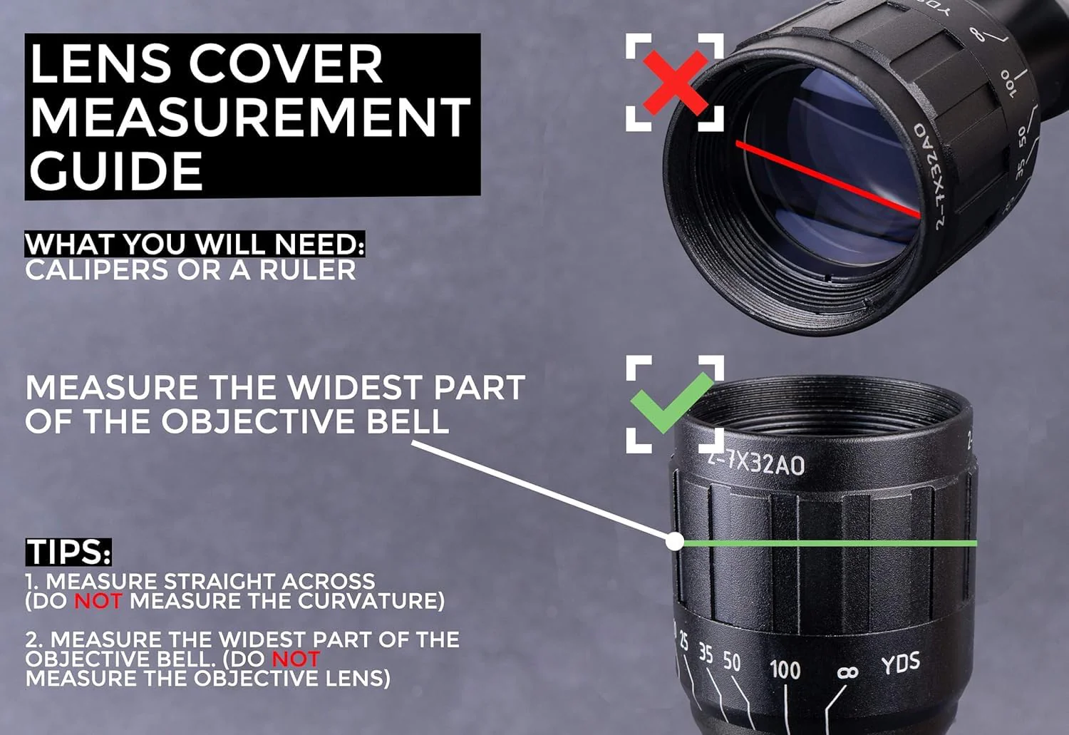 Monstrum Flip Up Scope Lens Cover with Honeycomb Anti Reflection Device 26-30 mm diameter - Image 7