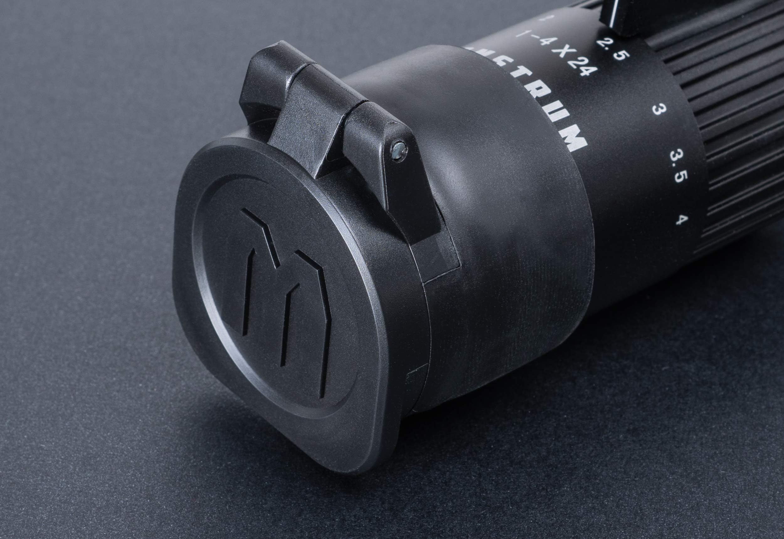 Monstrum Rubberized Flip-Up Rifle Scope Lens Covers Eyepiece | 37-42 mm outside diameter - Image 6