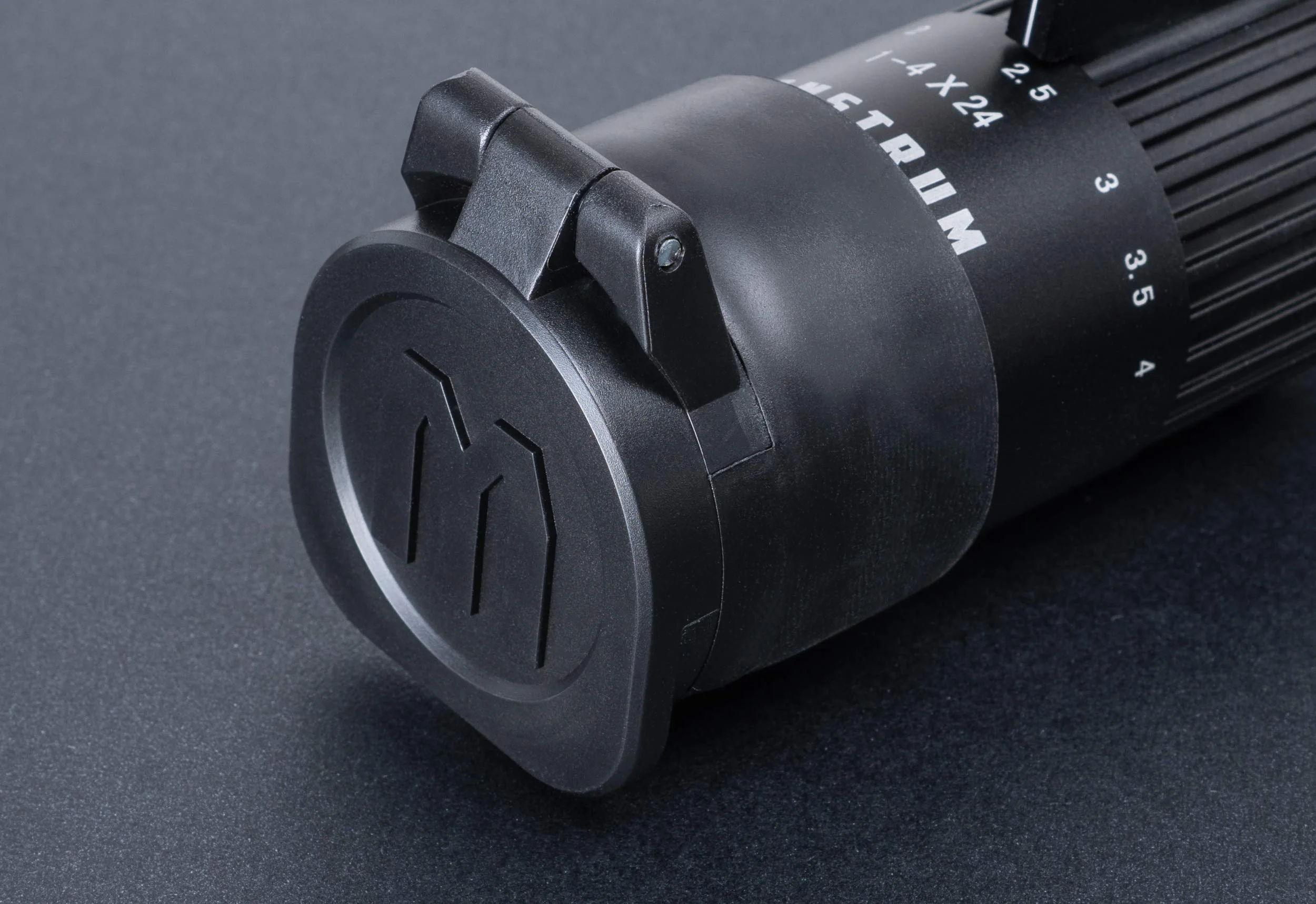 Monstrum Rubberized Flip-Up Rifle Scope Lens Covers Objective Lens | 26-30 mm outside diameter - Image 6