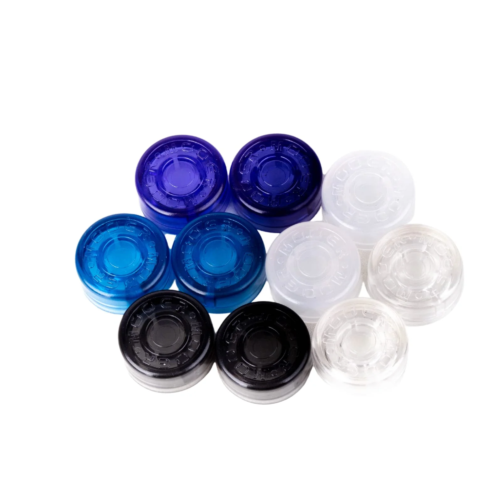 MOOER Candy Colorful Footswitch Toppers Black, Blue, purple, Transparent, White Footswitch Toppers(FT-MX-CO) MOOER Candy-Cold 10pcs - Image 2