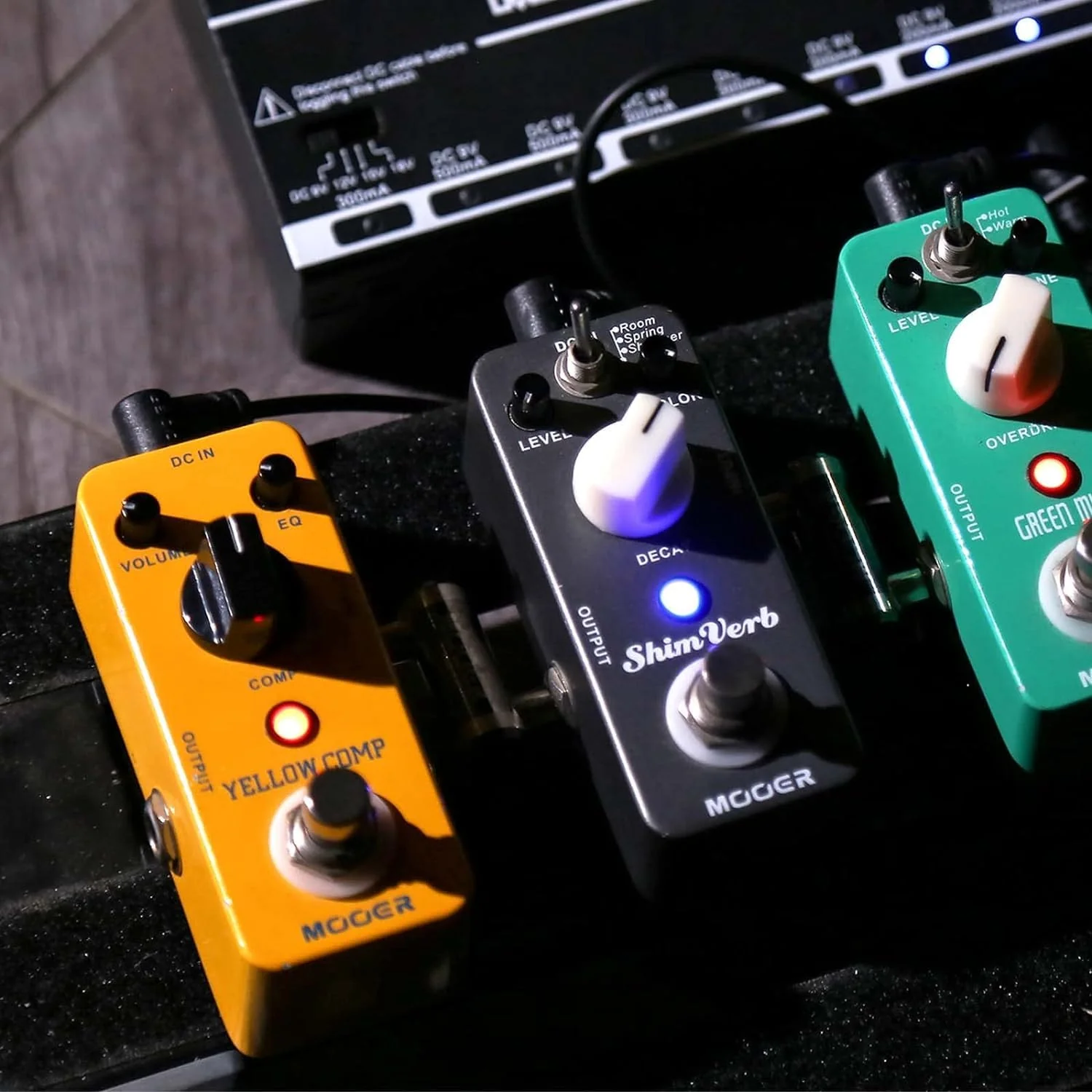 MOOER Compressor Pedal, Yellow Comp Mini Portable Compression with True Bypass, EQ and Volume Adjustable, Classic Optical Compressor Pedals for Electric Guitar Bass - Image 5