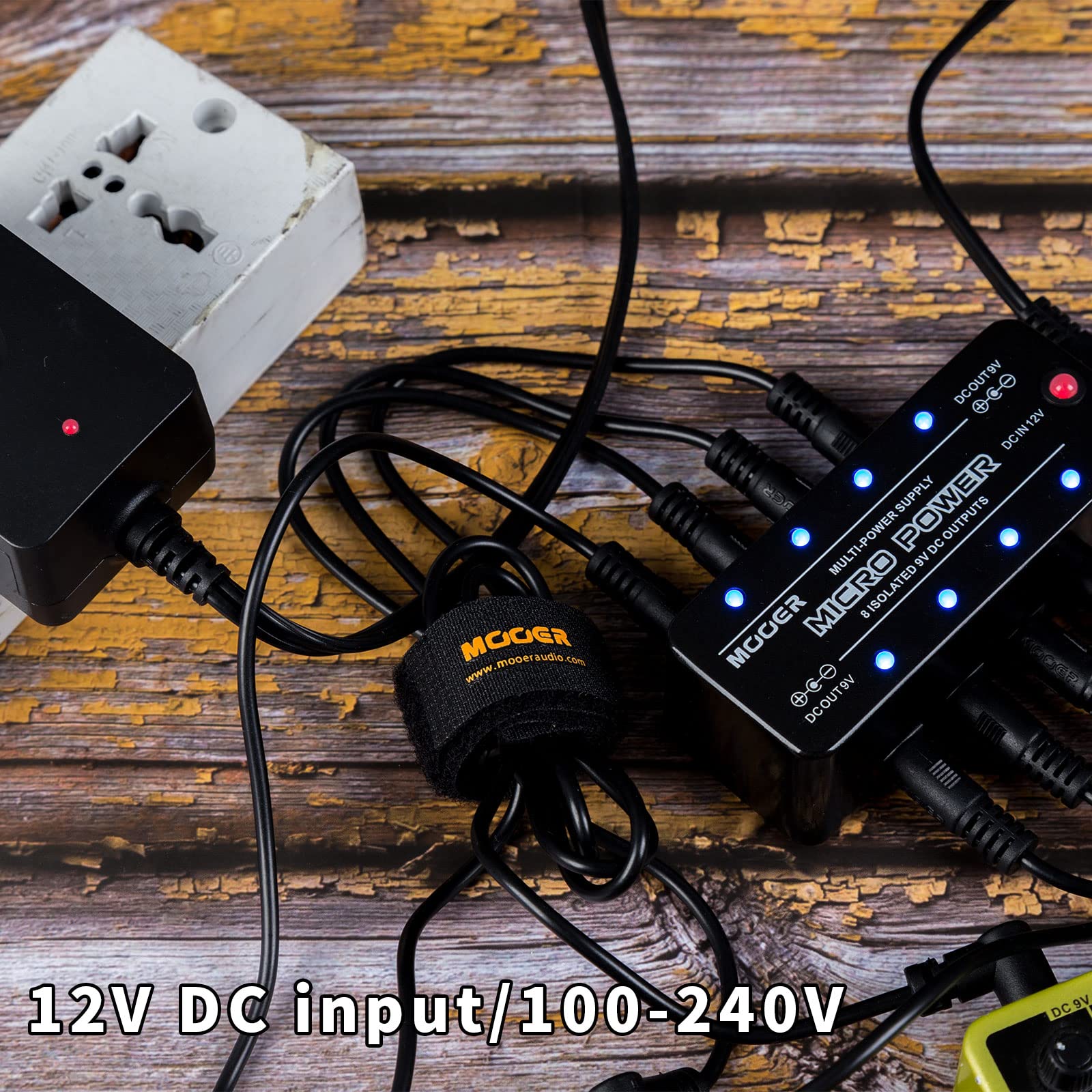 MOOER Micro Power Effects Power Supply for Mini Rigs - Image 4