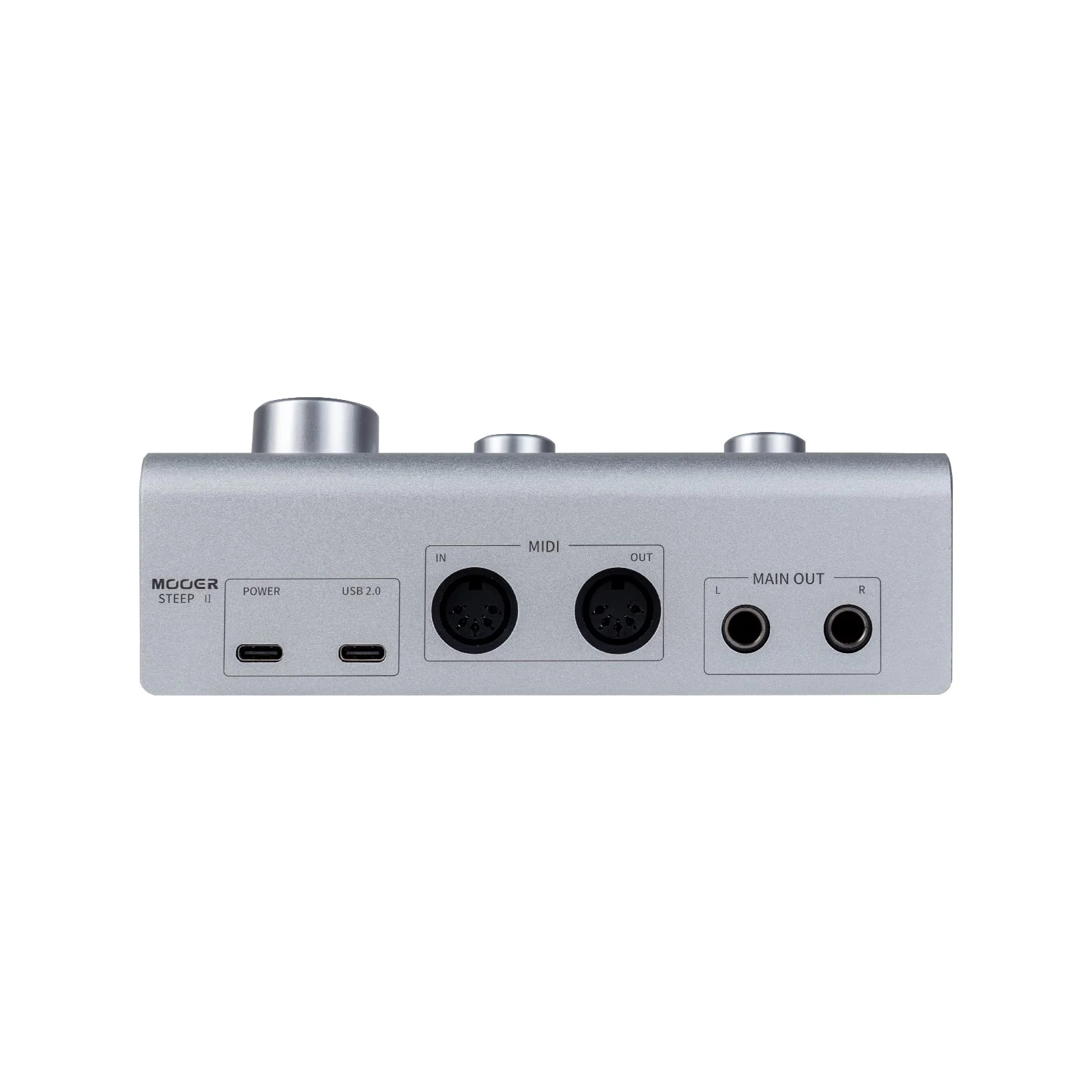 MOOER SteepⅡ Multi-platform Audio Interface for Professional Recording, MIDI in/out Stero Soud With 24bit/192 Khz Ports, Support App Software,(STEEP II) STEEP II - Image 3