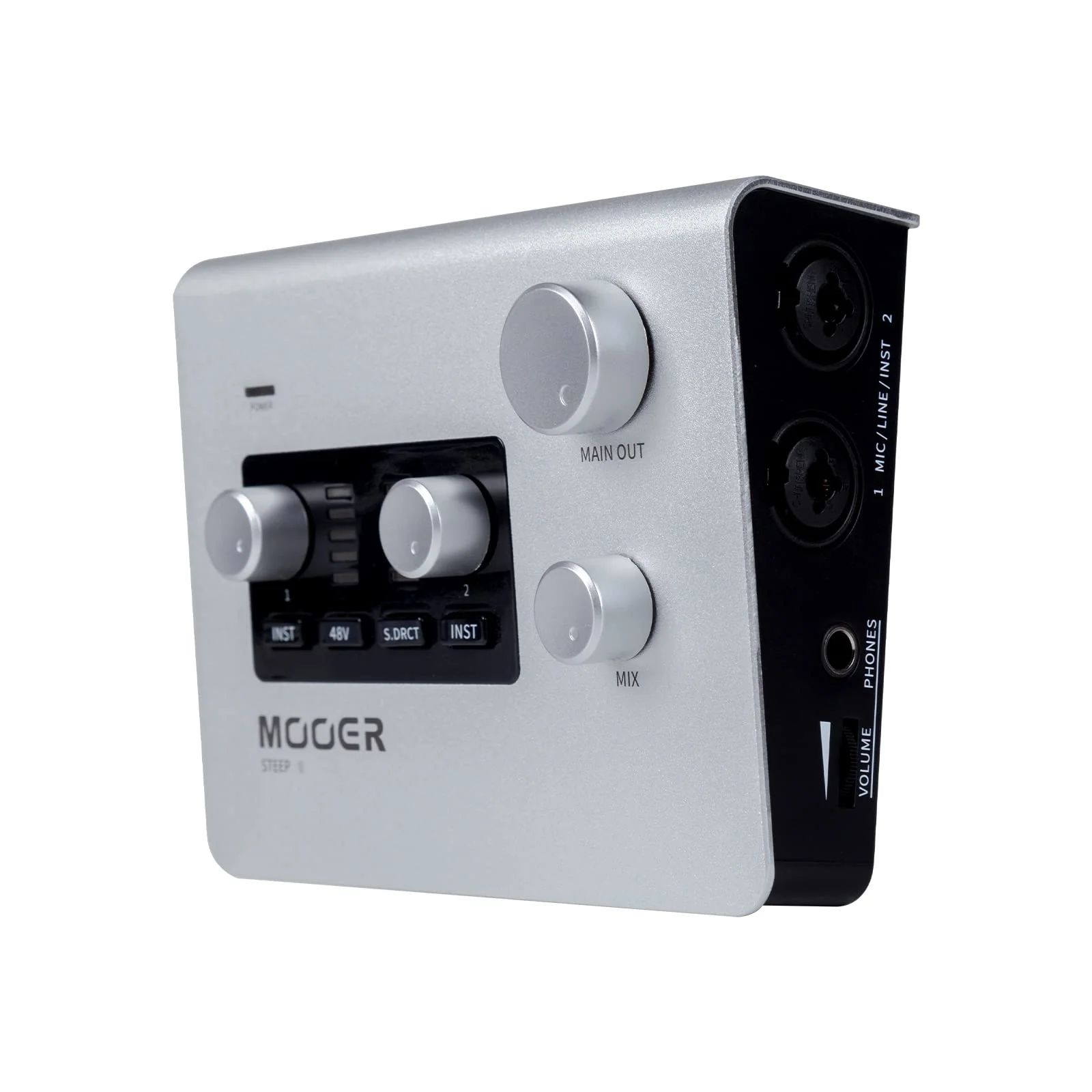MOOER SteepⅡ Multi-platform Audio Interface for Professional Recording, MIDI in/out Stero Soud With 24bit/192 Khz Ports, Support App Software,(STEEP II) STEEP II - Image 4