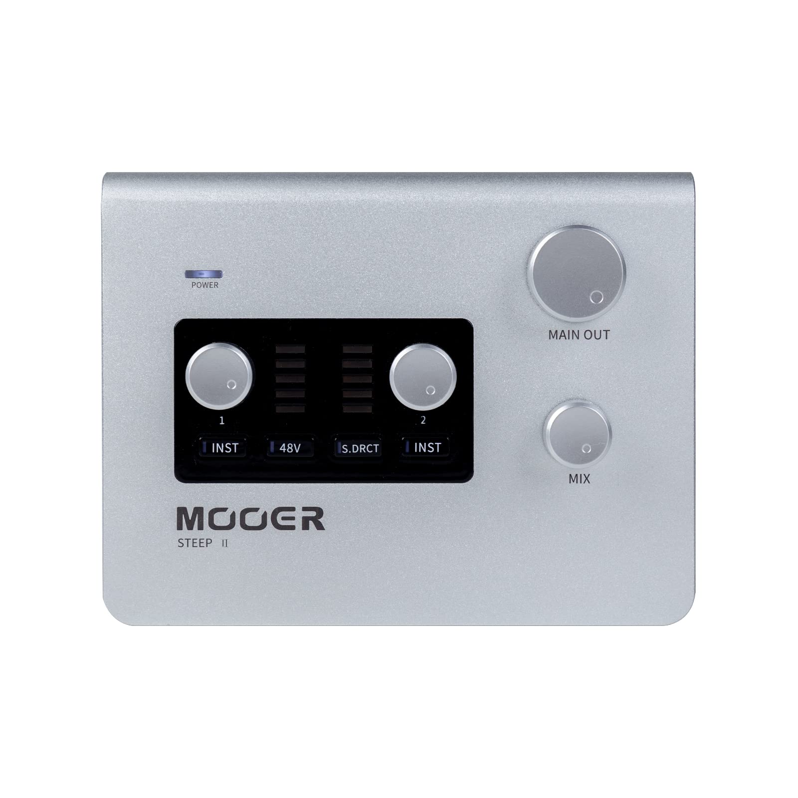 MOOER SteepⅡ Multi-platform Audio Interface for Professional Recording, MIDI in/out Stero Soud With 24bit/192 Khz Ports, Support App Software,(STEEP II) STEEP II - Image 5