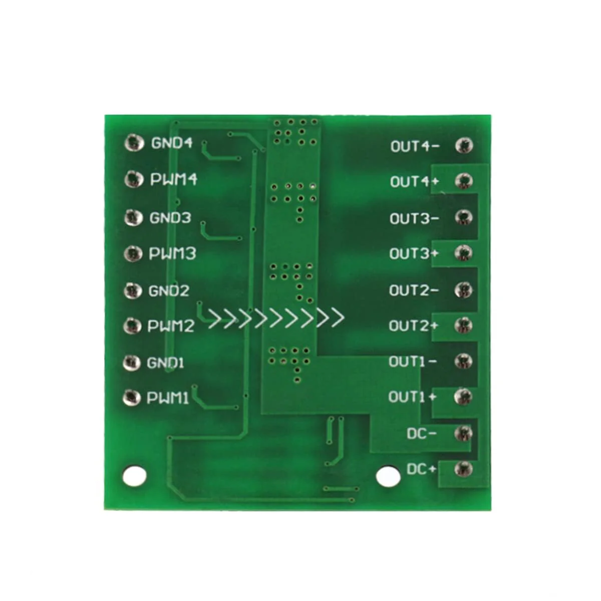 Mosfet PCB PWM 4 Channel PLC Amplifier Mosfet Module 8 Channels PWM 4 Channel MOS FET Module, PLC Amplifier Circuit Board Driver Module PCB Module Driver 3-20V to 3.7-27VDC, 10A - Image 3