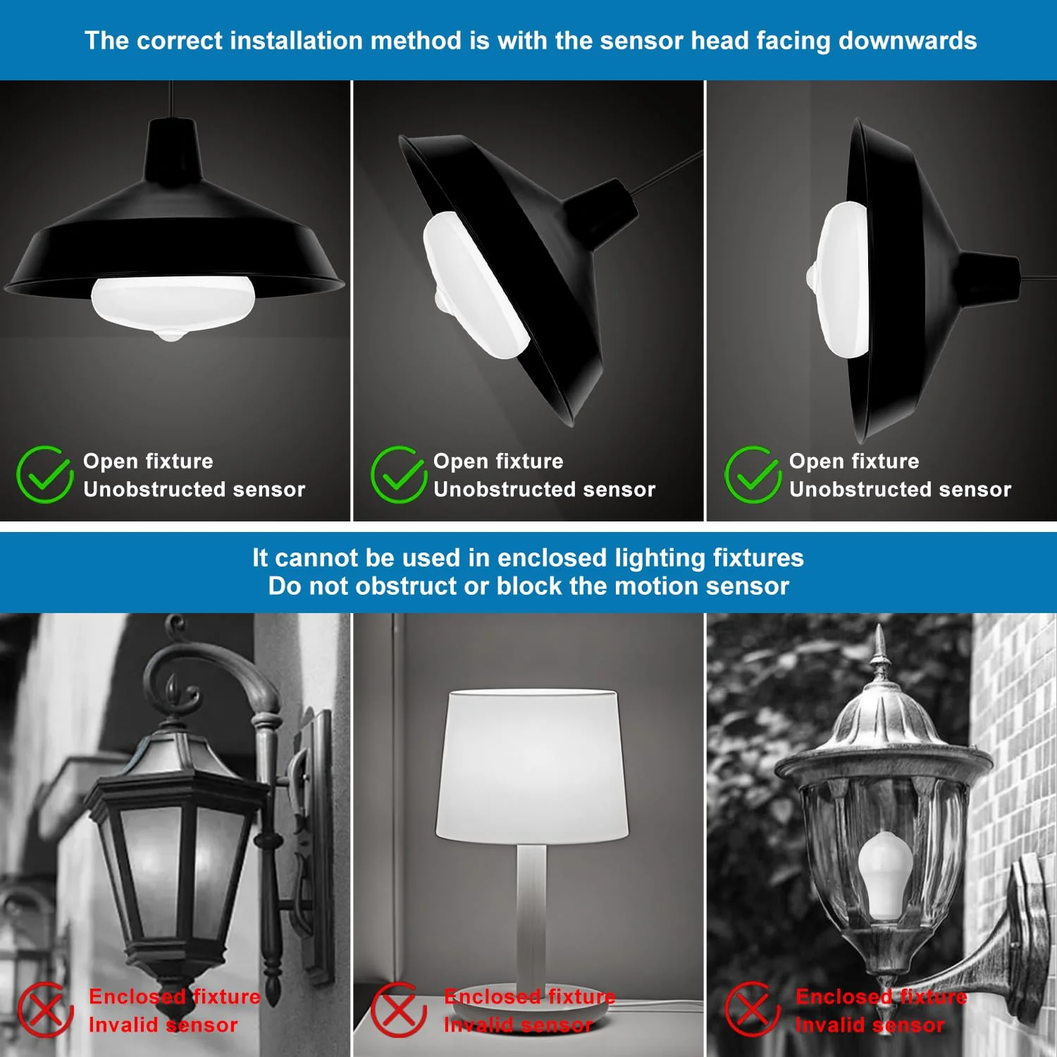 Motion Sensor Light Bulbs, Dusk to Dawn Motion Activated Security Lights, 12W BR30 Motion Detector Led Bulb, 100 Watt Equivalent, E26 6000K Daylight, Suitable for Indoor/Outdoor, (4 Pack) LY-BR30H001 - Image 7