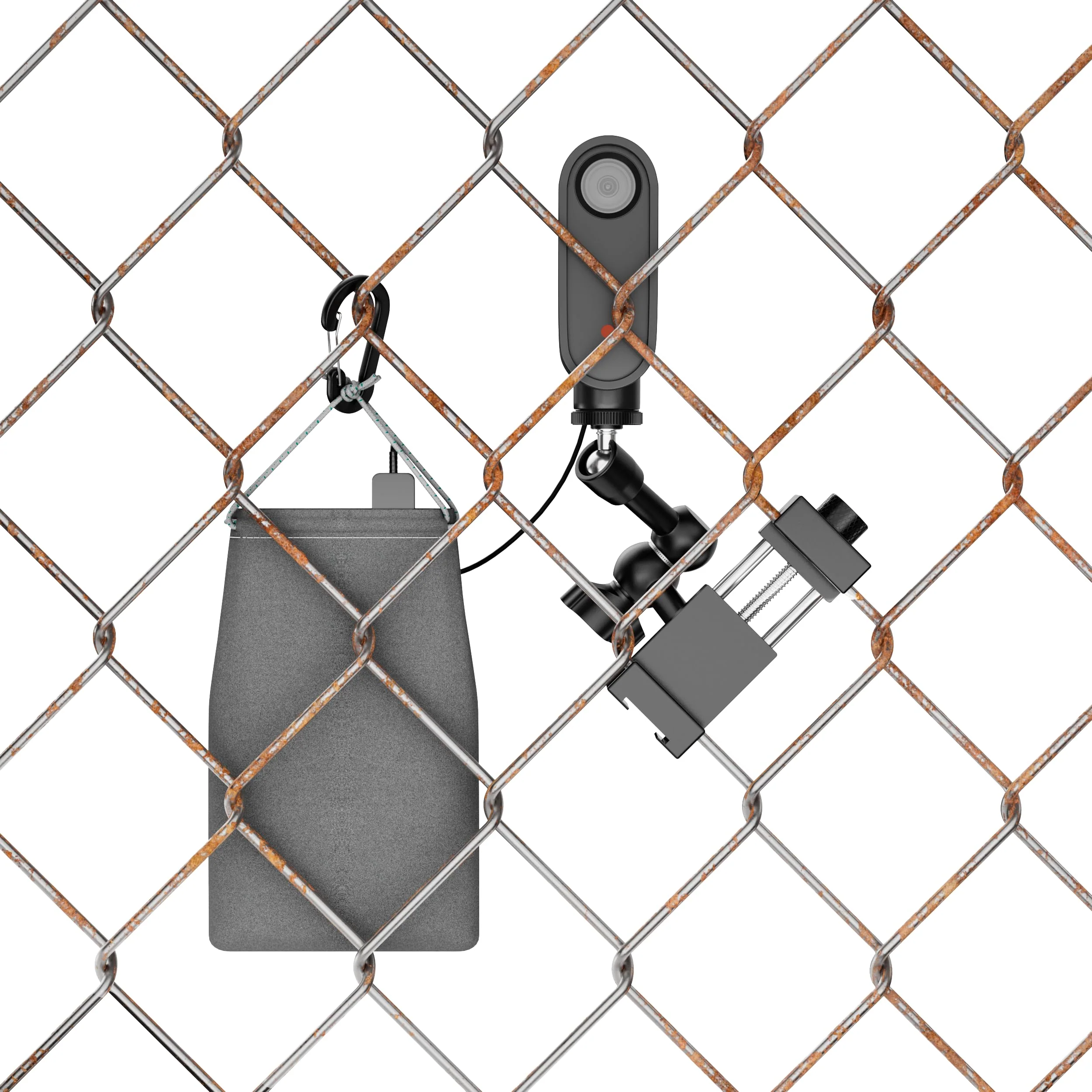 Mounting Kit for Gamechanger Fence Mount for iPhone, Mevo Start, Phones, GoPro to a Backstop Chain Link Fence for Gamechanger Recording Baseball,Softball and Tennis Games(M5) - Image 6