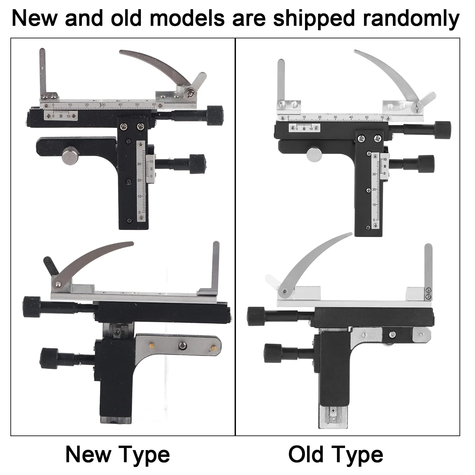 Movable Table Microscope, Professional Attachable Mechanical X-Y Movable Table Caliper for Microscopes - Image 5