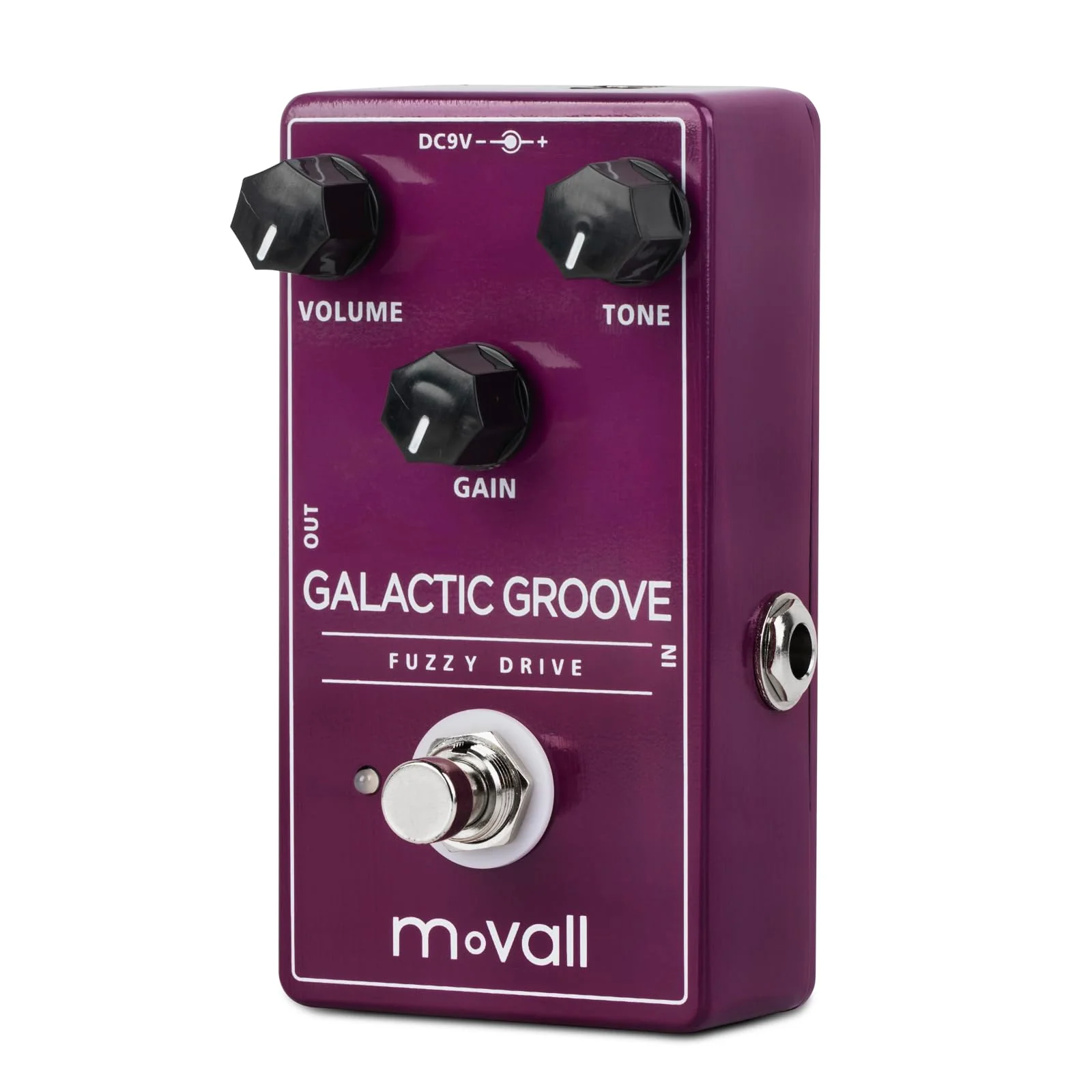 Movall MP102 Galactic Groove Fuzzy Drive - Fuzz Guitar Effect Pedal - Image 2