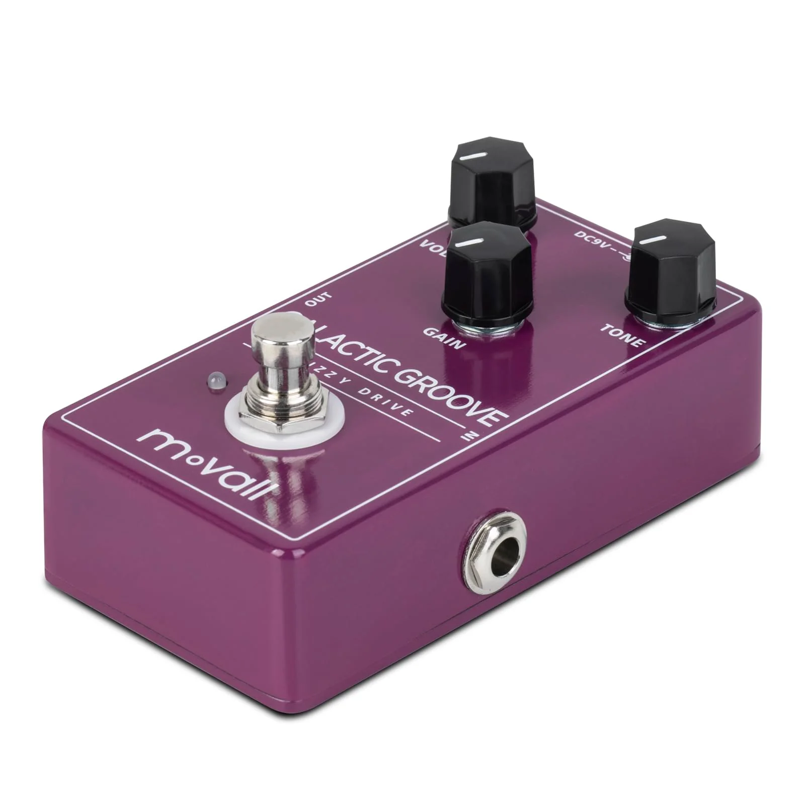Movall MP102 Galactic Groove Fuzzy Drive - Fuzz Guitar Effect Pedal - Image 6