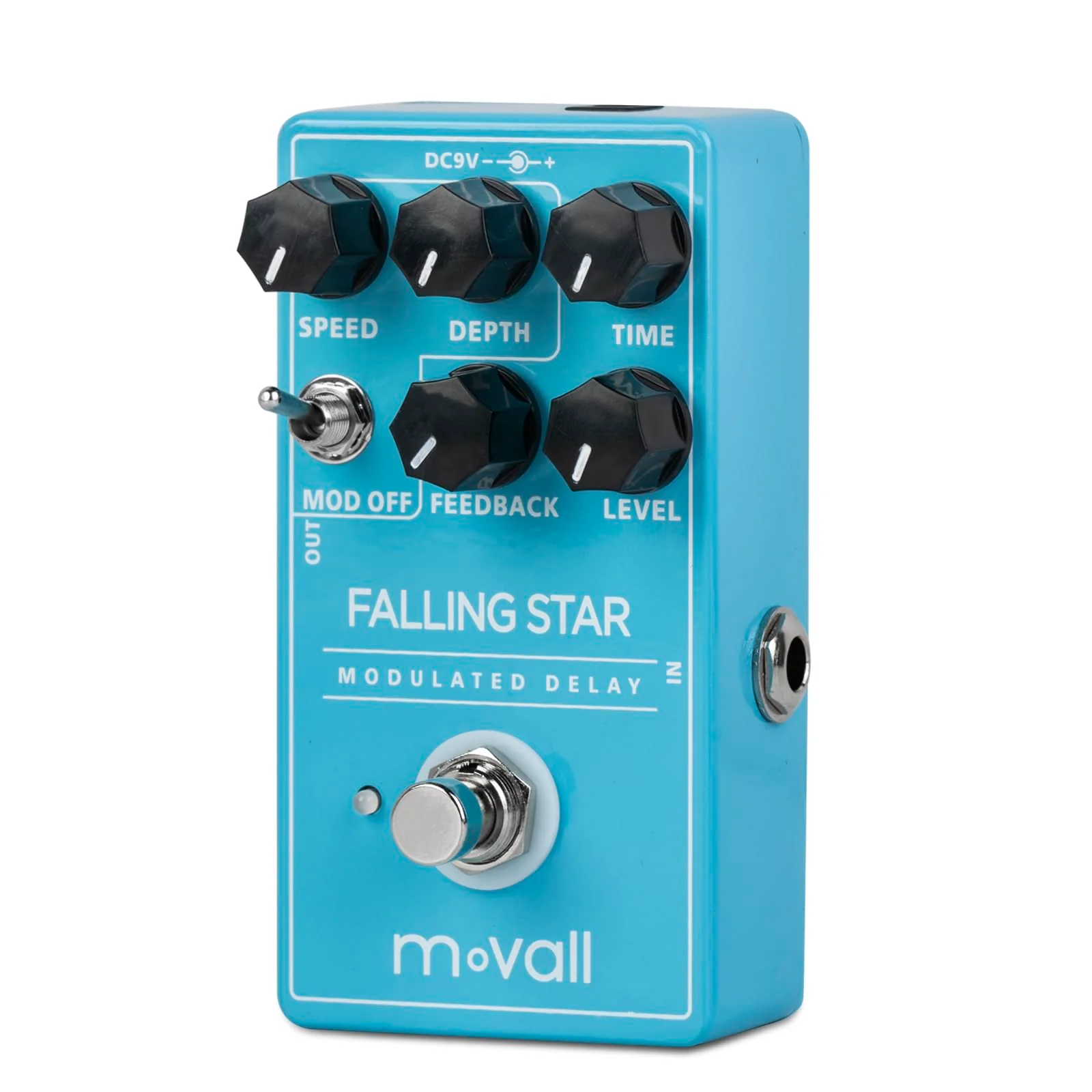 MOVALL MP104 Falling Star Modulated Delay Guitar Effect Pedal - Image 2