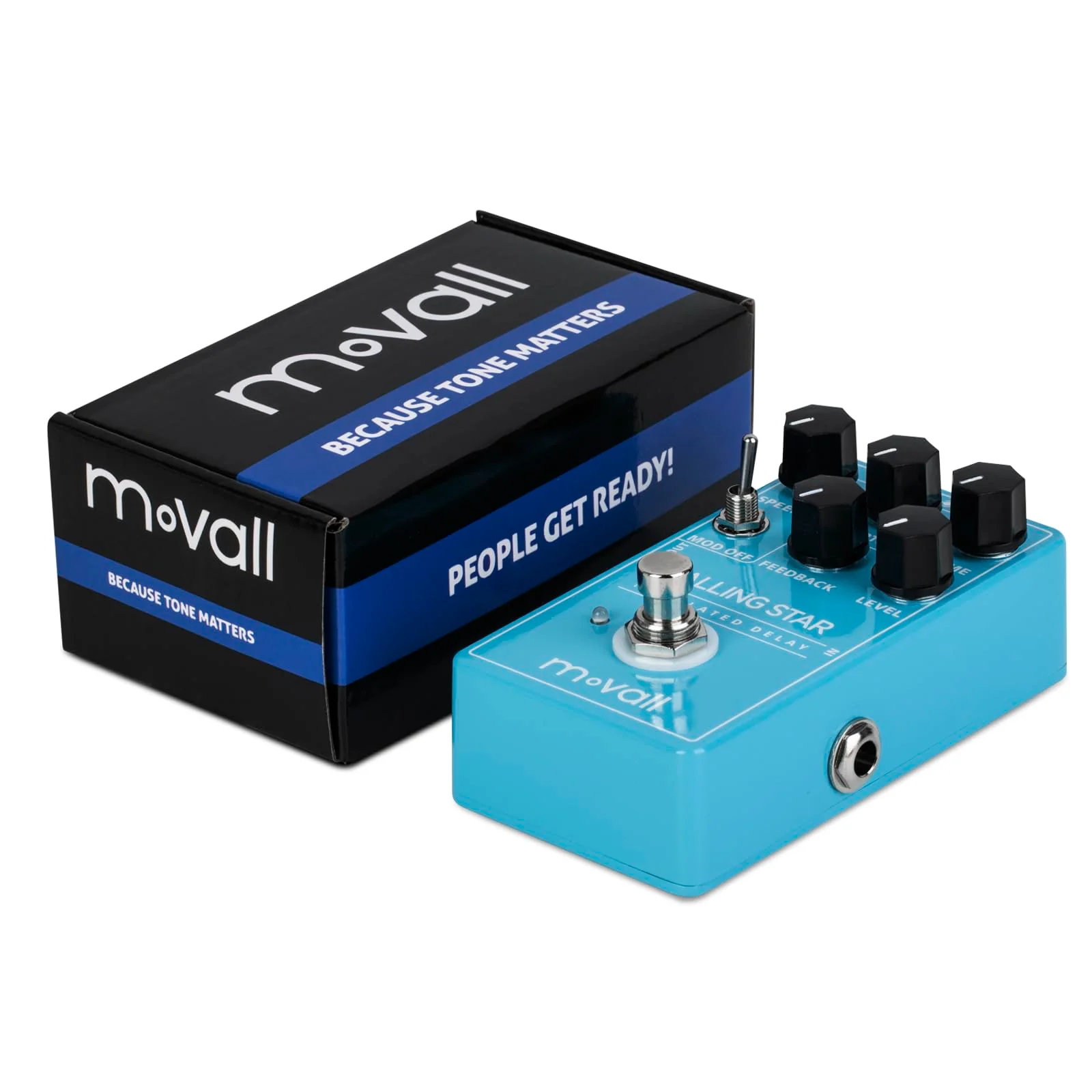 MOVALL MP104 Falling Star Modulated Delay Guitar Effect Pedal - Image 7