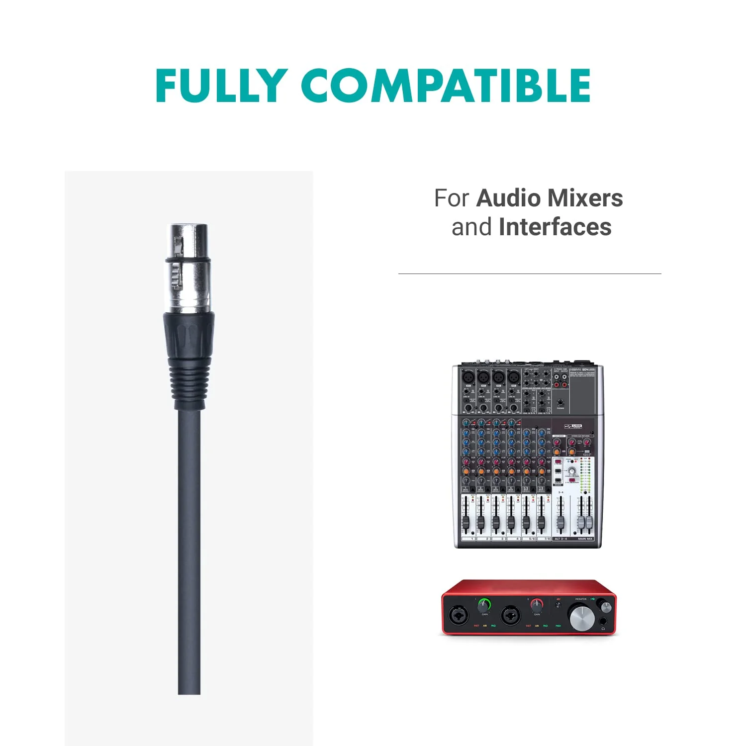 Movo PC-M6 Universal Cardioid Condenser Microphone with XLR and 3.5mm, Shock Mount, and Windscreen - Perfect for Podcasting, Live-Streaming, Gaming, Remote Work - Image 6
