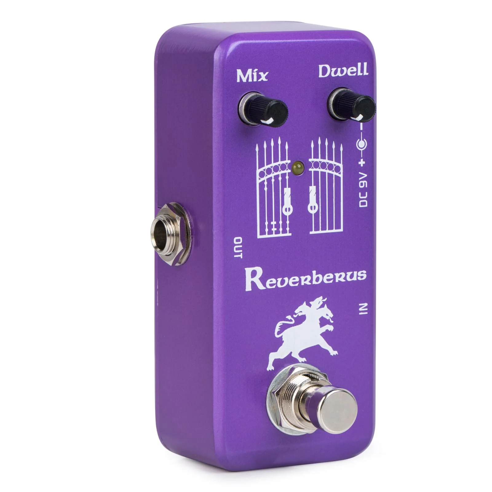 MP-311 Reverberus Guitar Effect Pedal - Spring Reverb Effect Pedal with True Bypass - Image 2