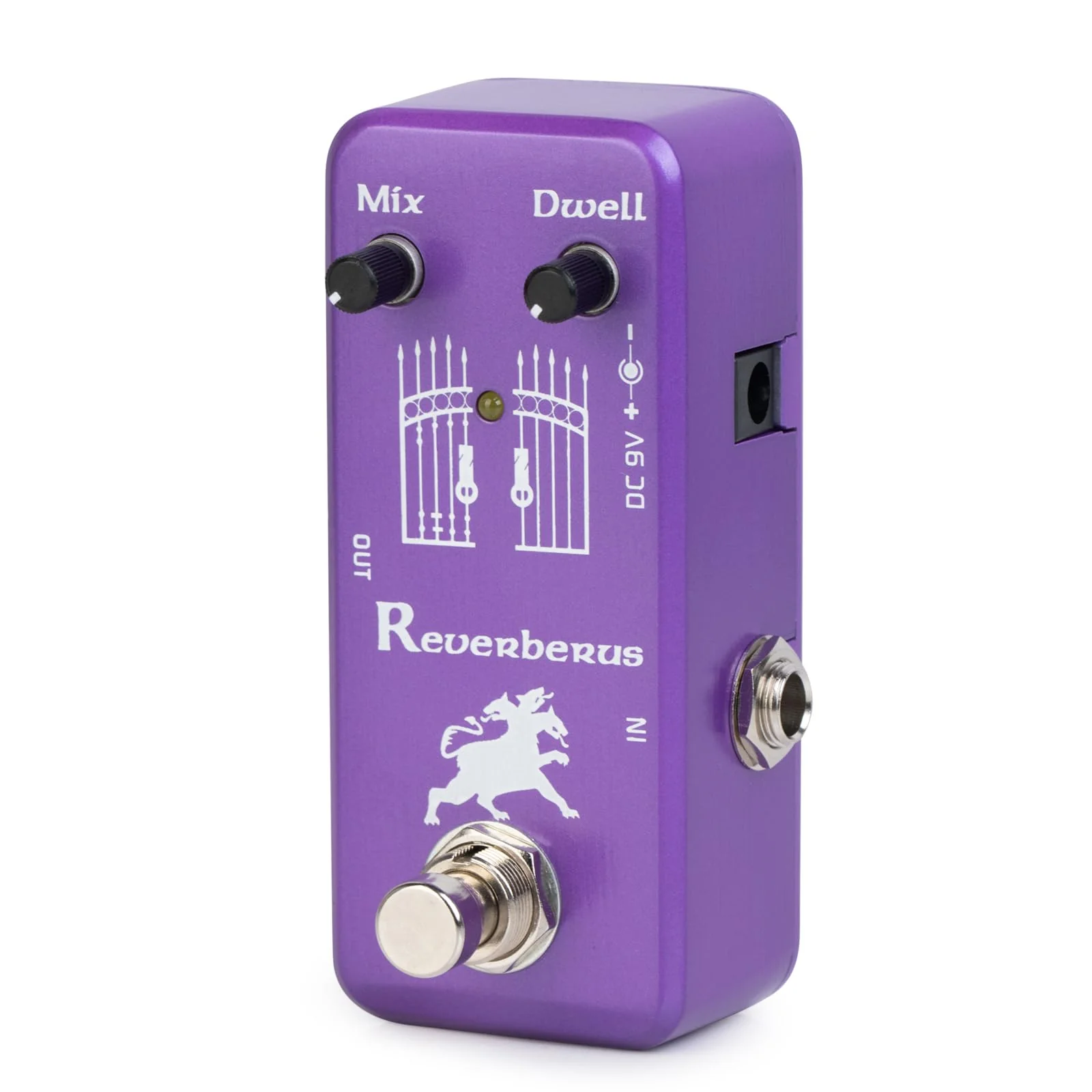 MP-311 Reverberus Guitar Effect Pedal - Spring Reverb Effect Pedal with True Bypass - Image 3