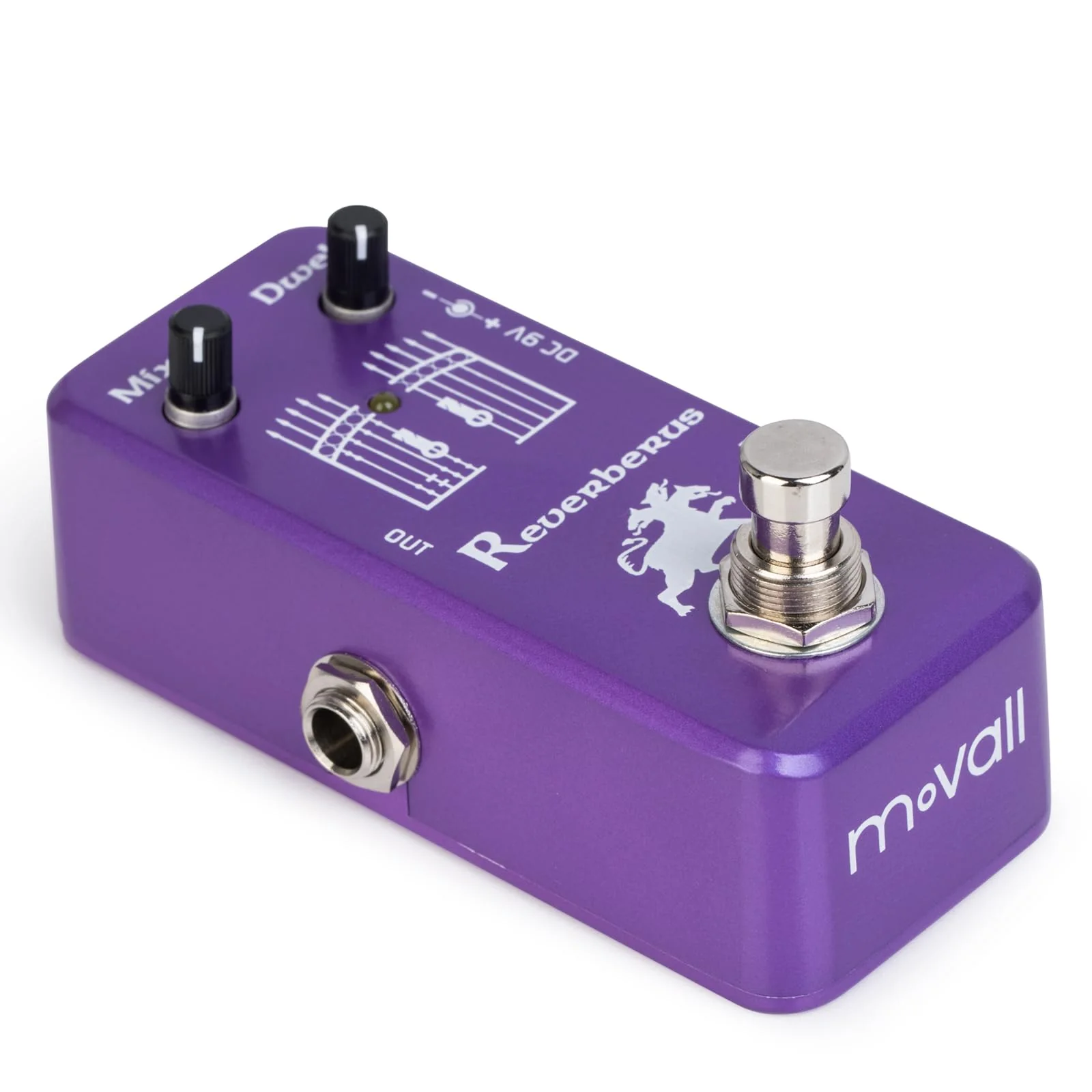 MP-311 Reverberus Guitar Effect Pedal - Spring Reverb Effect Pedal with True Bypass - Image 9
